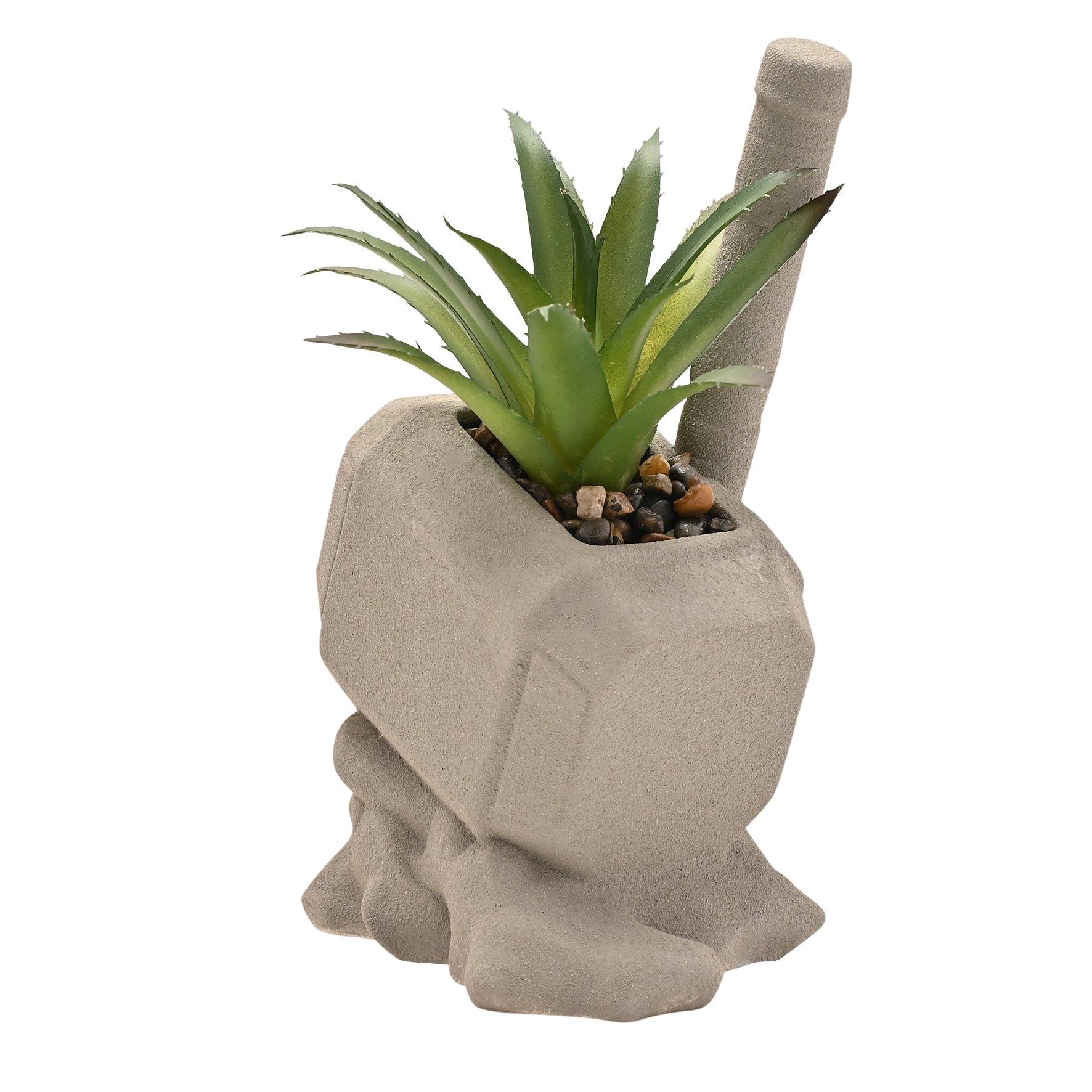 Multi - Marvel - Marvel Thor Hammer Planter With Faux Plant - 2