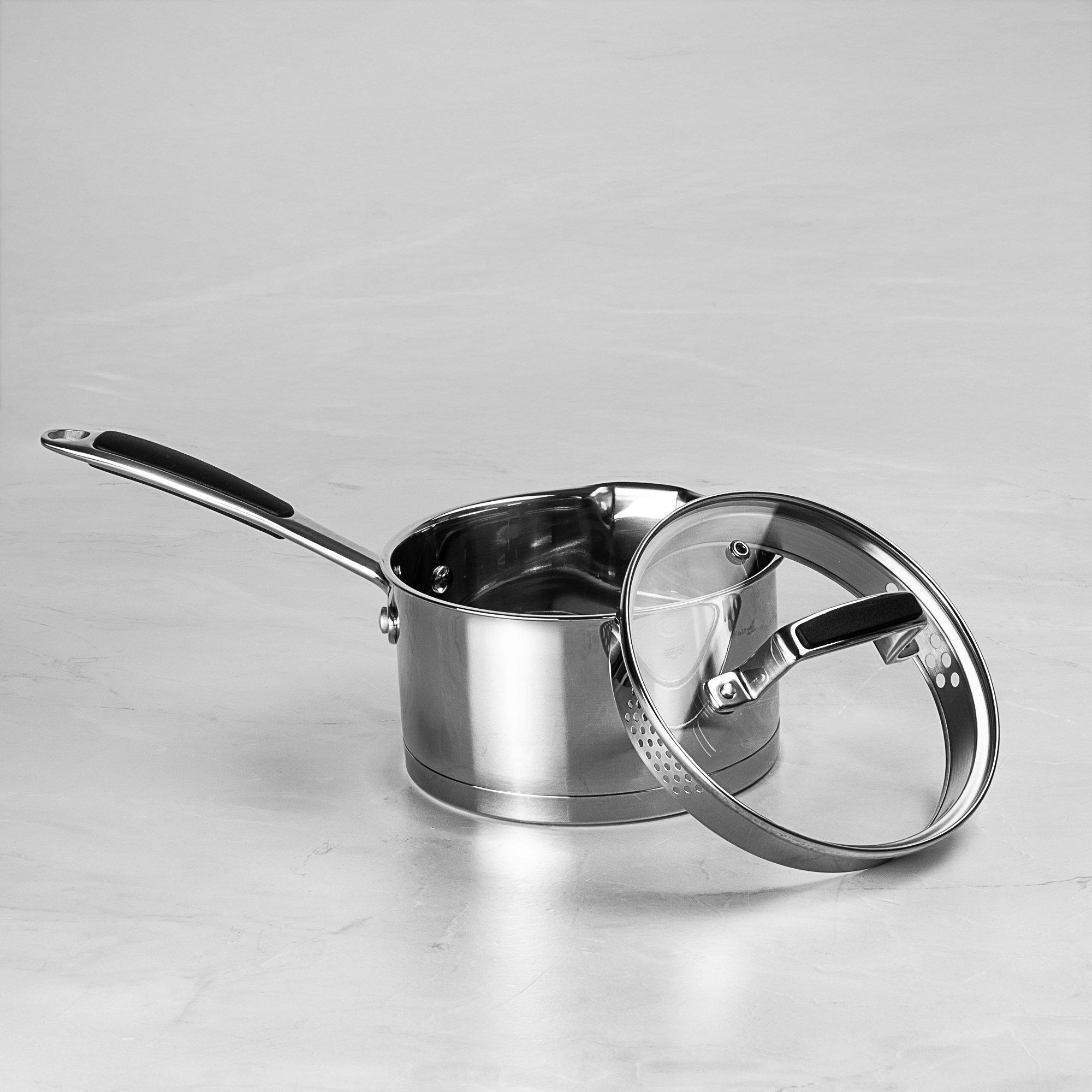 Stainless Steel - Prochef - STAINLESS STEEL SAUCEPAN - 2