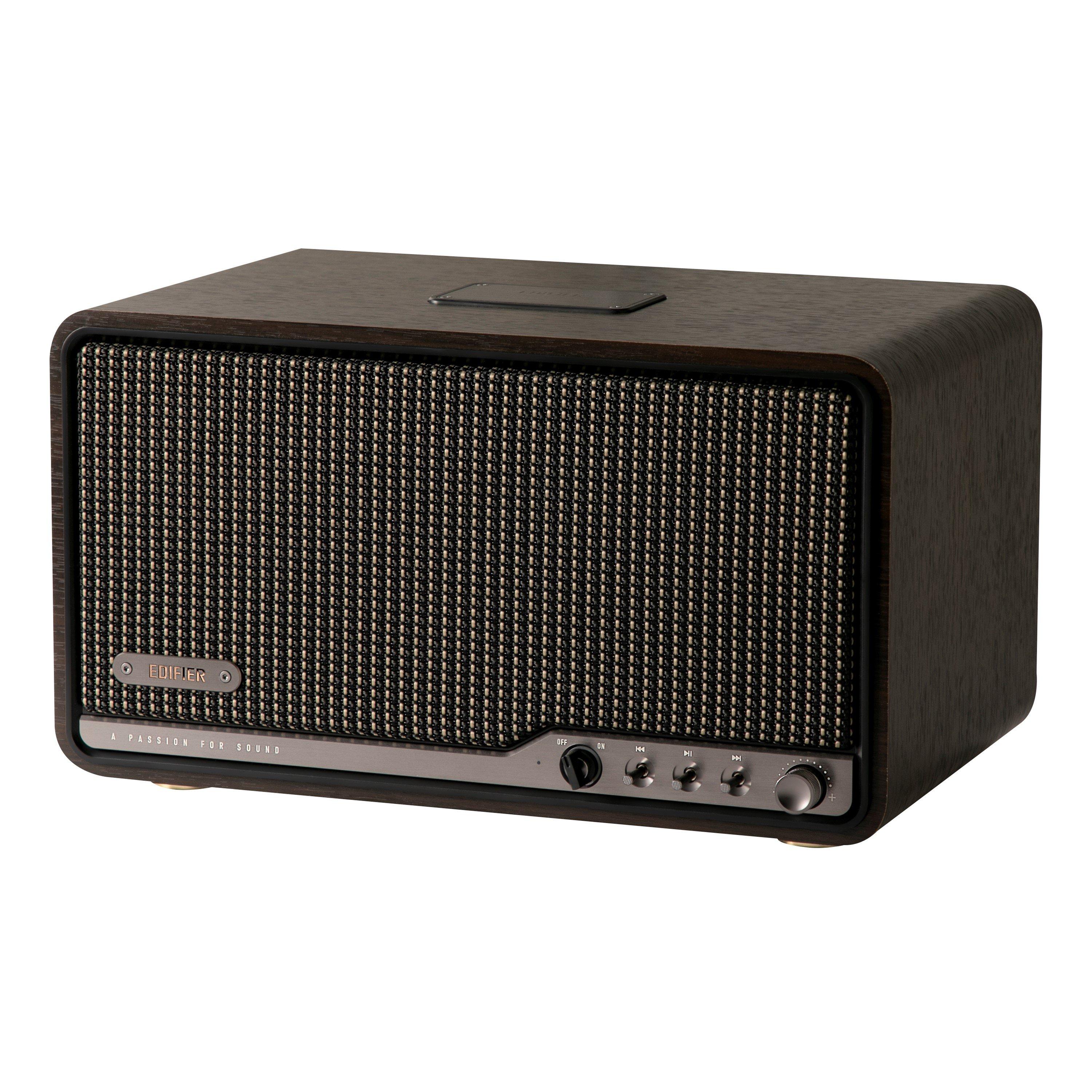Black Walnut - Edifier - Edifier S300 Bluetooth Hi-Res Airplay 2 Speaker - 1