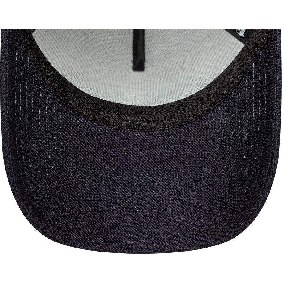 NE Black/Cream - New Era - Oval Patch Trucker Cap - 5