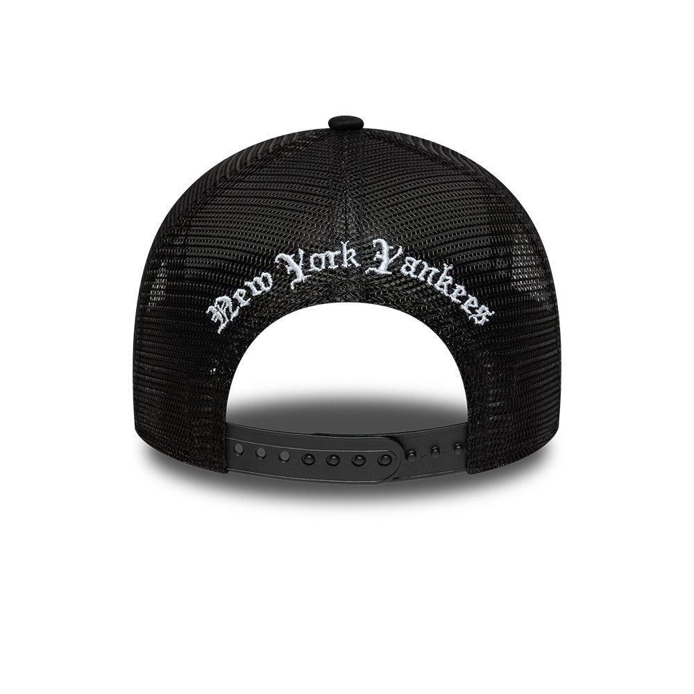 NY Black - New Era - Wordmark Trucker Cap - 4