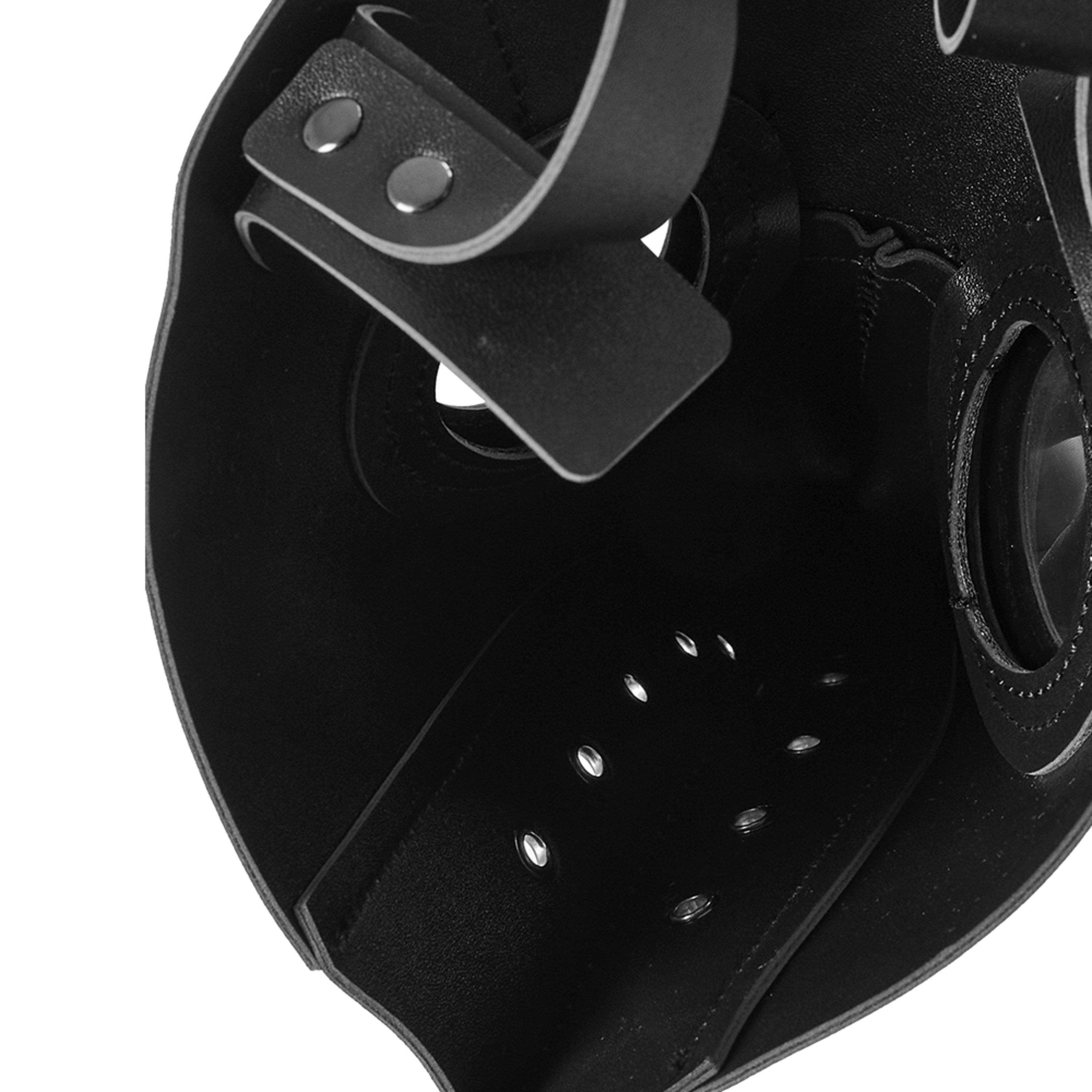 Black - LIFE IDEAS - Halloween Cosplay Plague Doctor Mask - 11