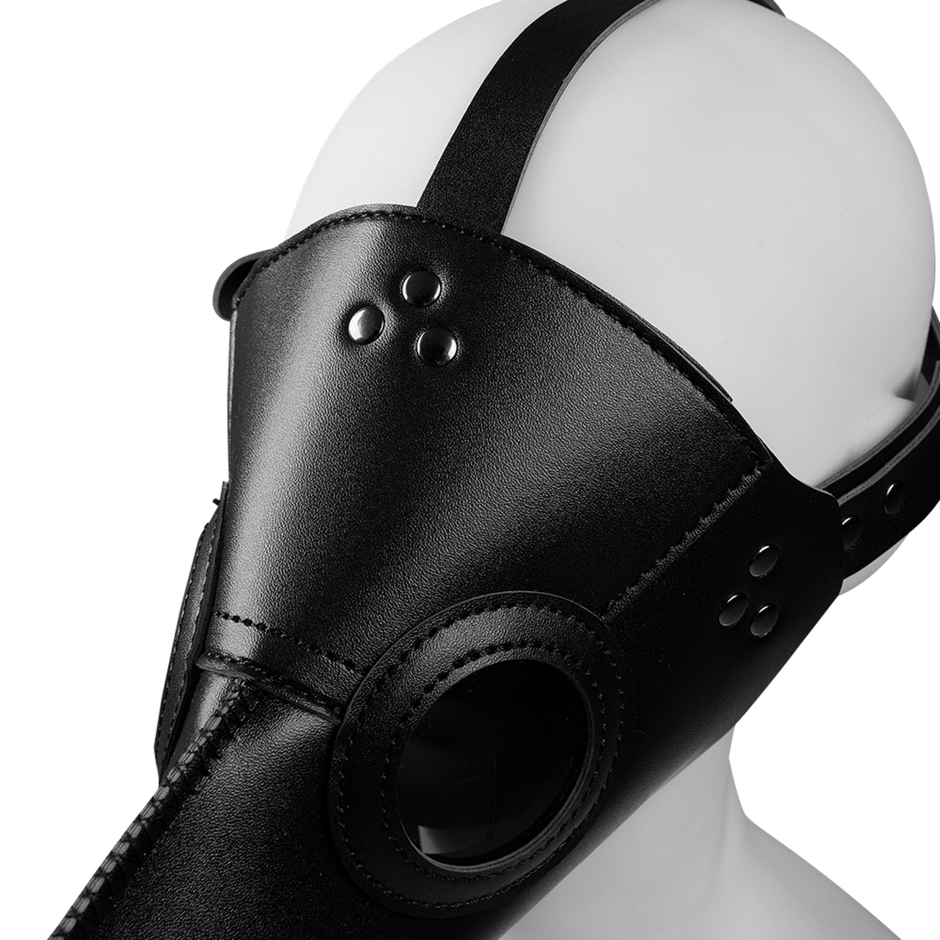 Black - LIFE IDEAS - Halloween Cosplay Plague Doctor Mask - 7