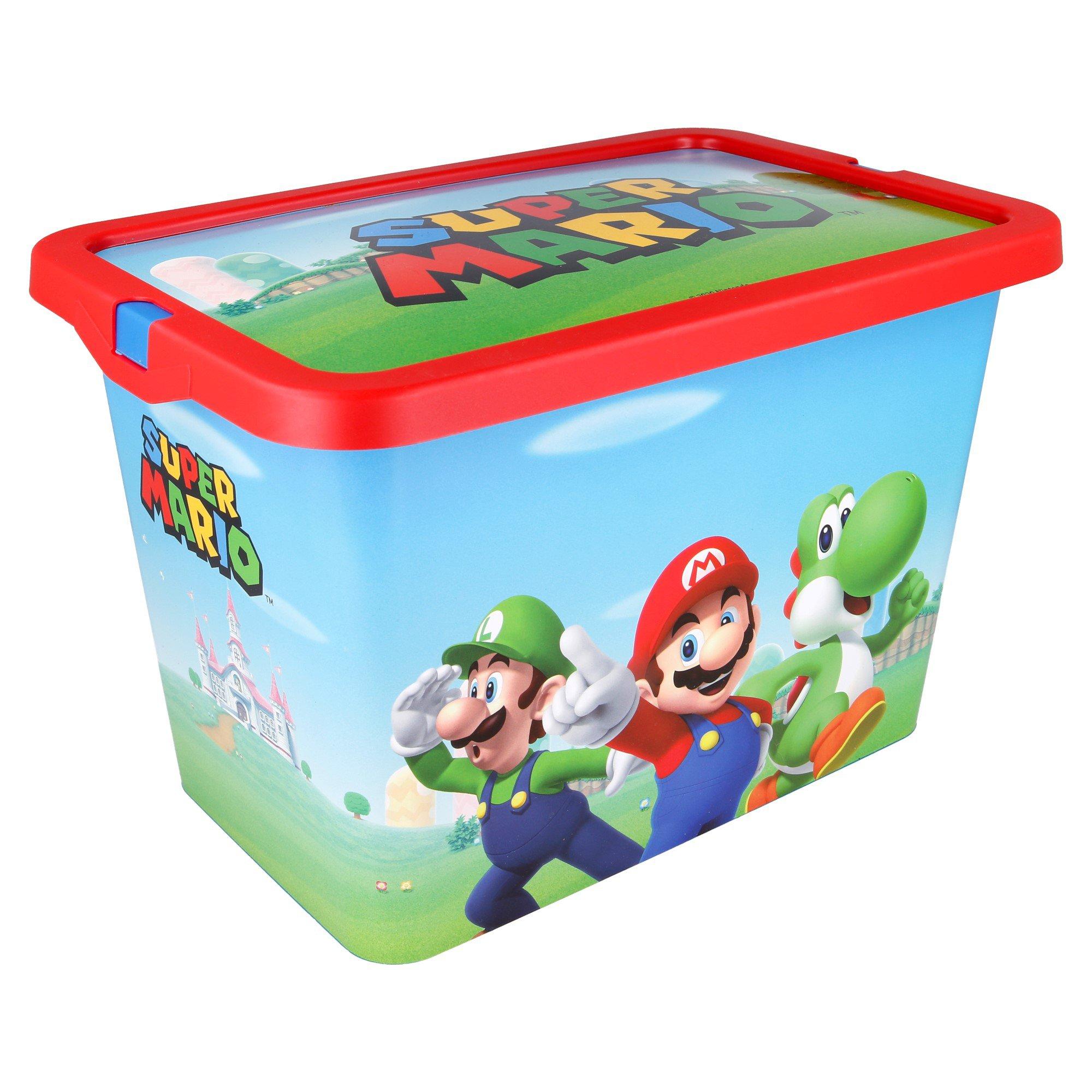 Red - Super Mario - Set Of 3 Storage Boxes - 2