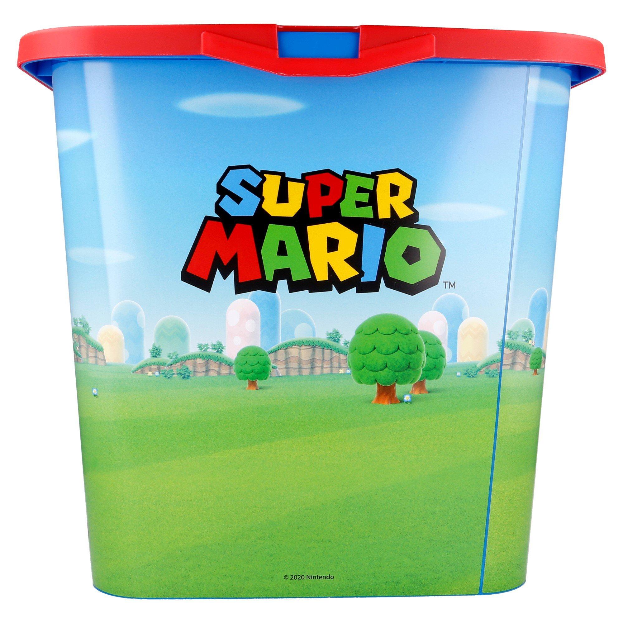 Red - Super Mario - Set Of 3 Storage Boxes - 11
