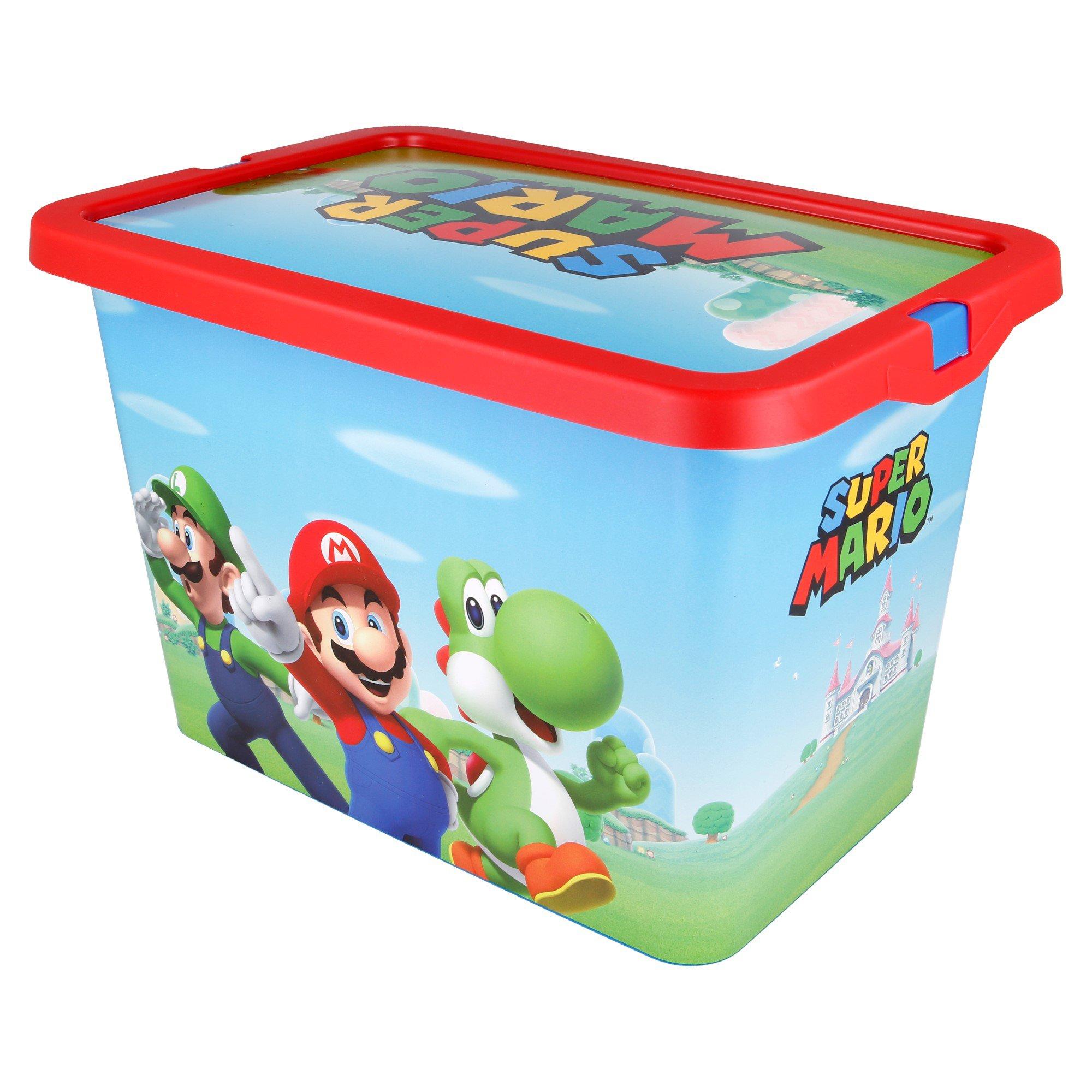 Red - Super Mario - Set Of 3 Storage Boxes - 3