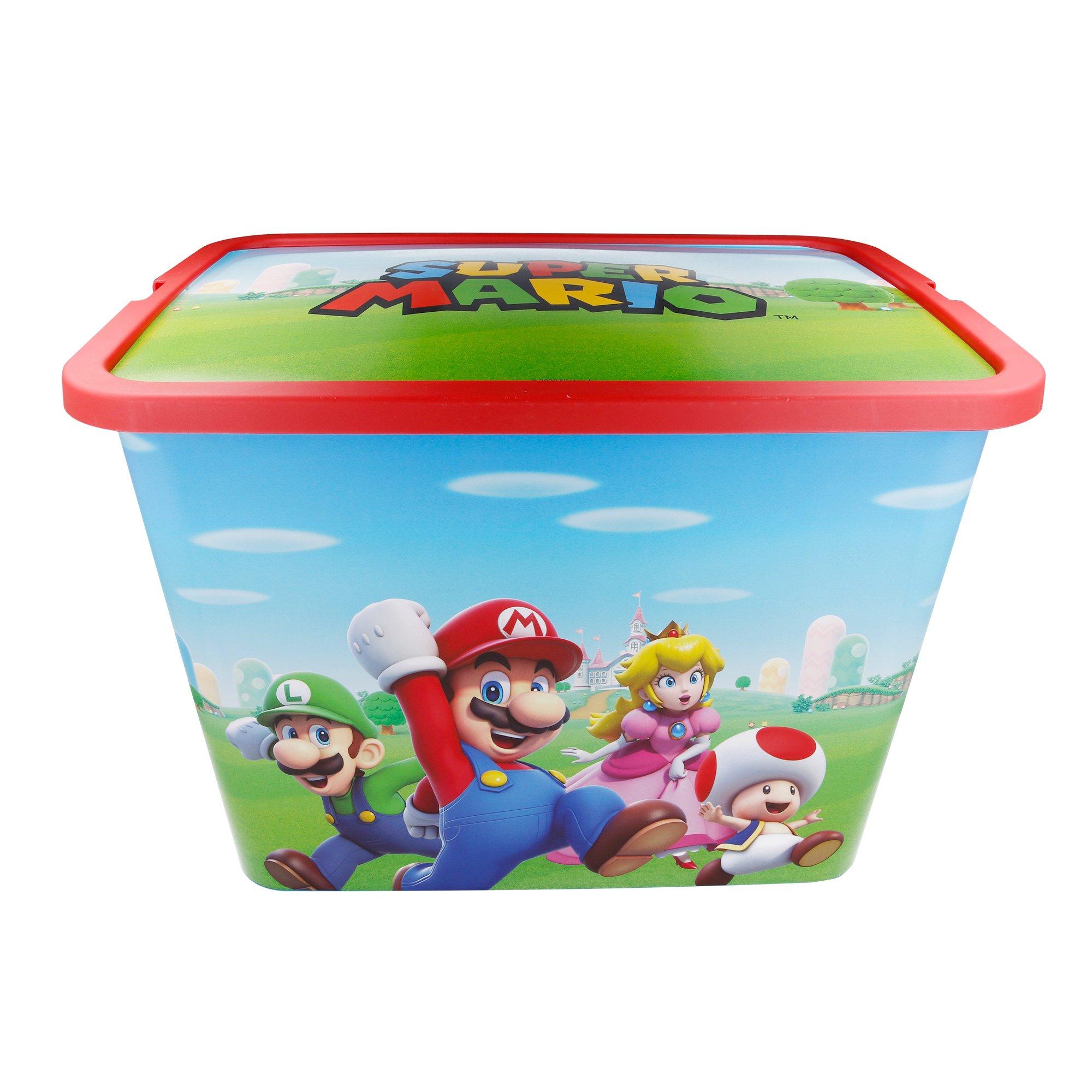 Red - Super Mario - Set Of 3 Storage Boxes - 9