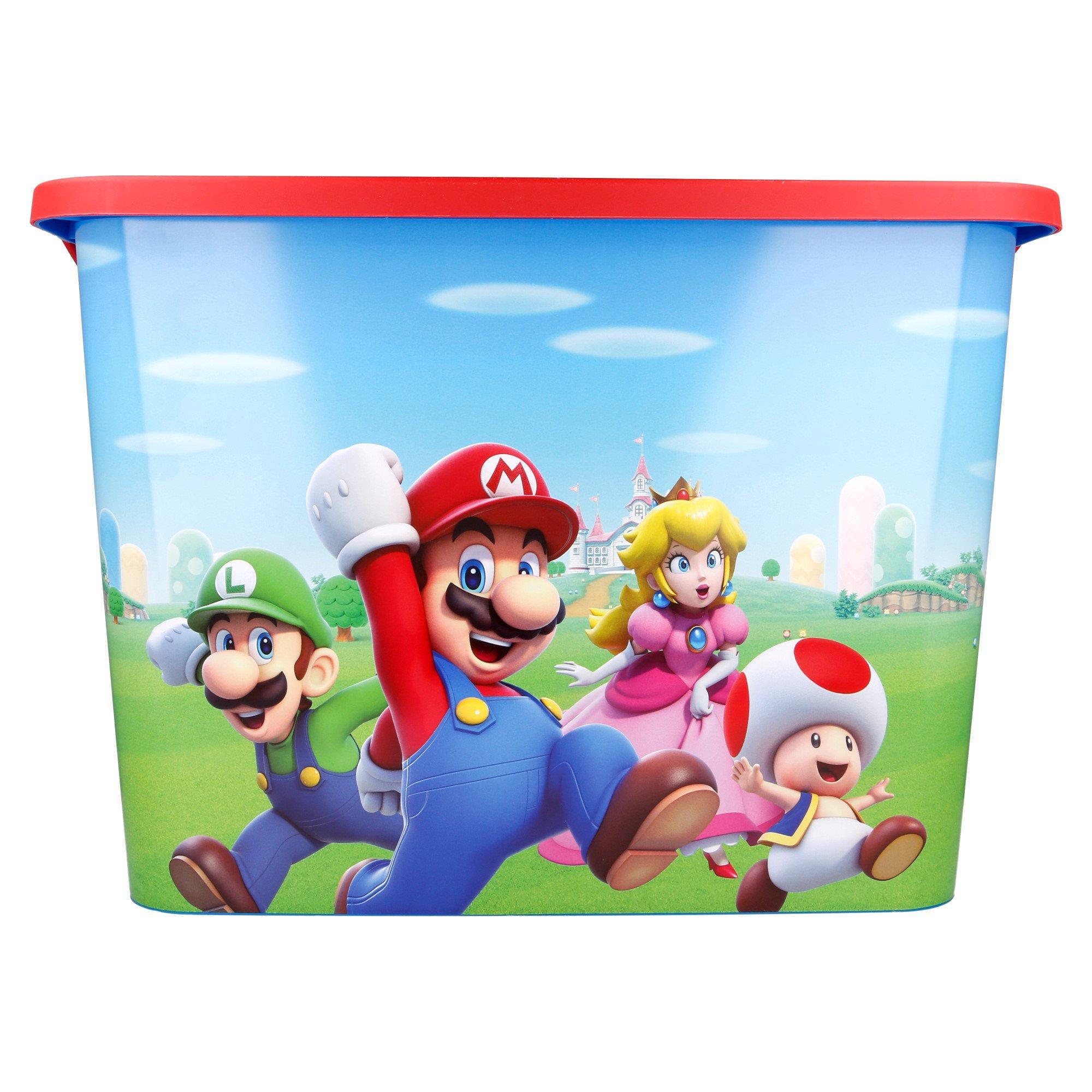 Red - Super Mario - Set Of 3 Storage Boxes - 10