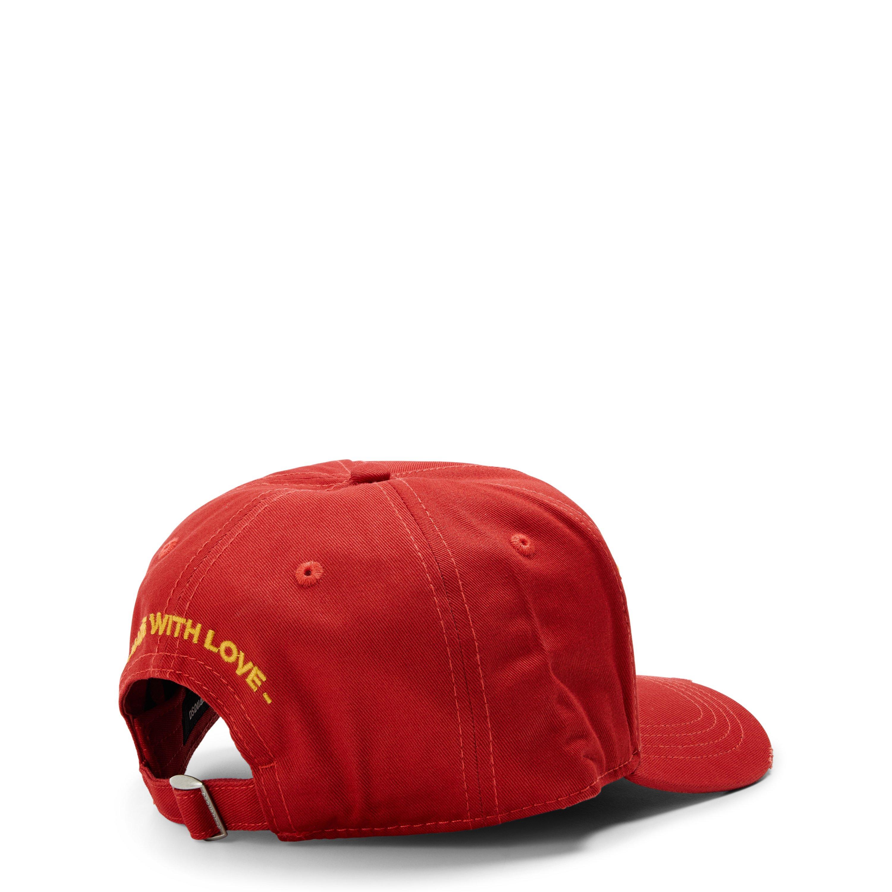 Red - DSquared2 - DSQ Wild Journey Cap Sn63 - 2