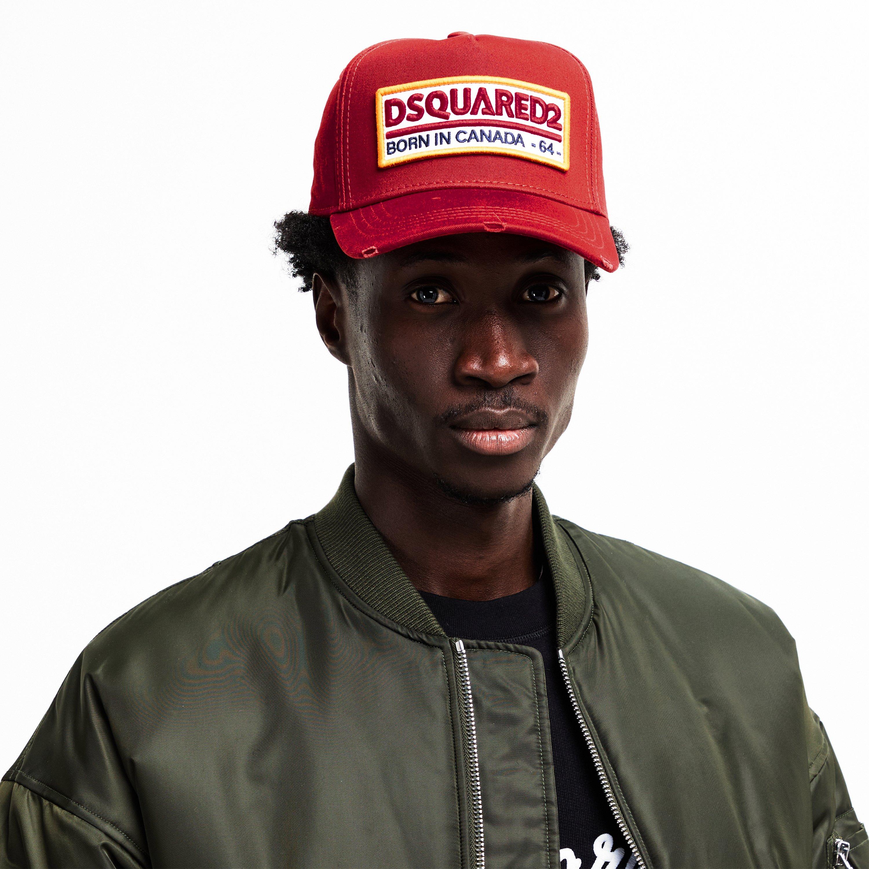 Red - DSquared2 - DSQ Wild Journey Cap Sn63 - 3