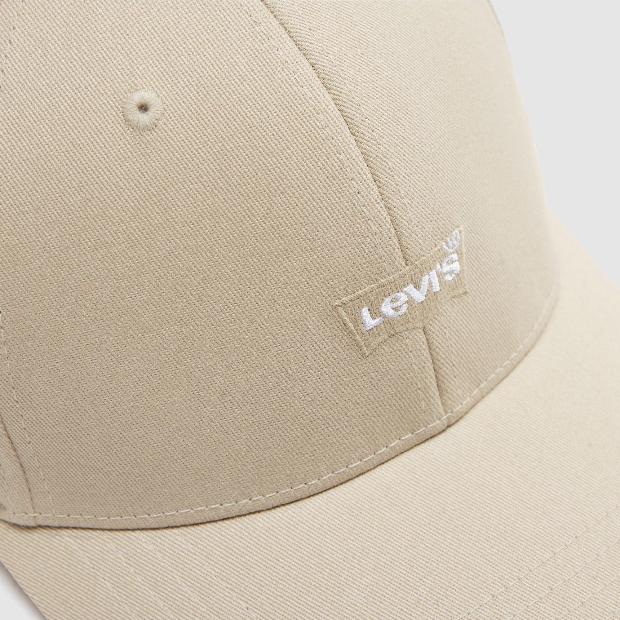 WHITE PEPPER - Levis - Men's Housemark Flexi Cotton Baseball Cap - 4