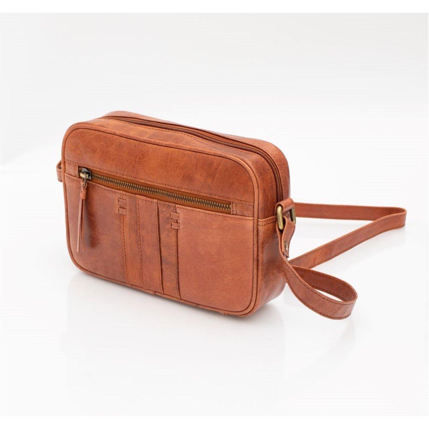 Brandy - PRIMEHIDE Leather - Arizona Leather Shoulder Handbag - 3