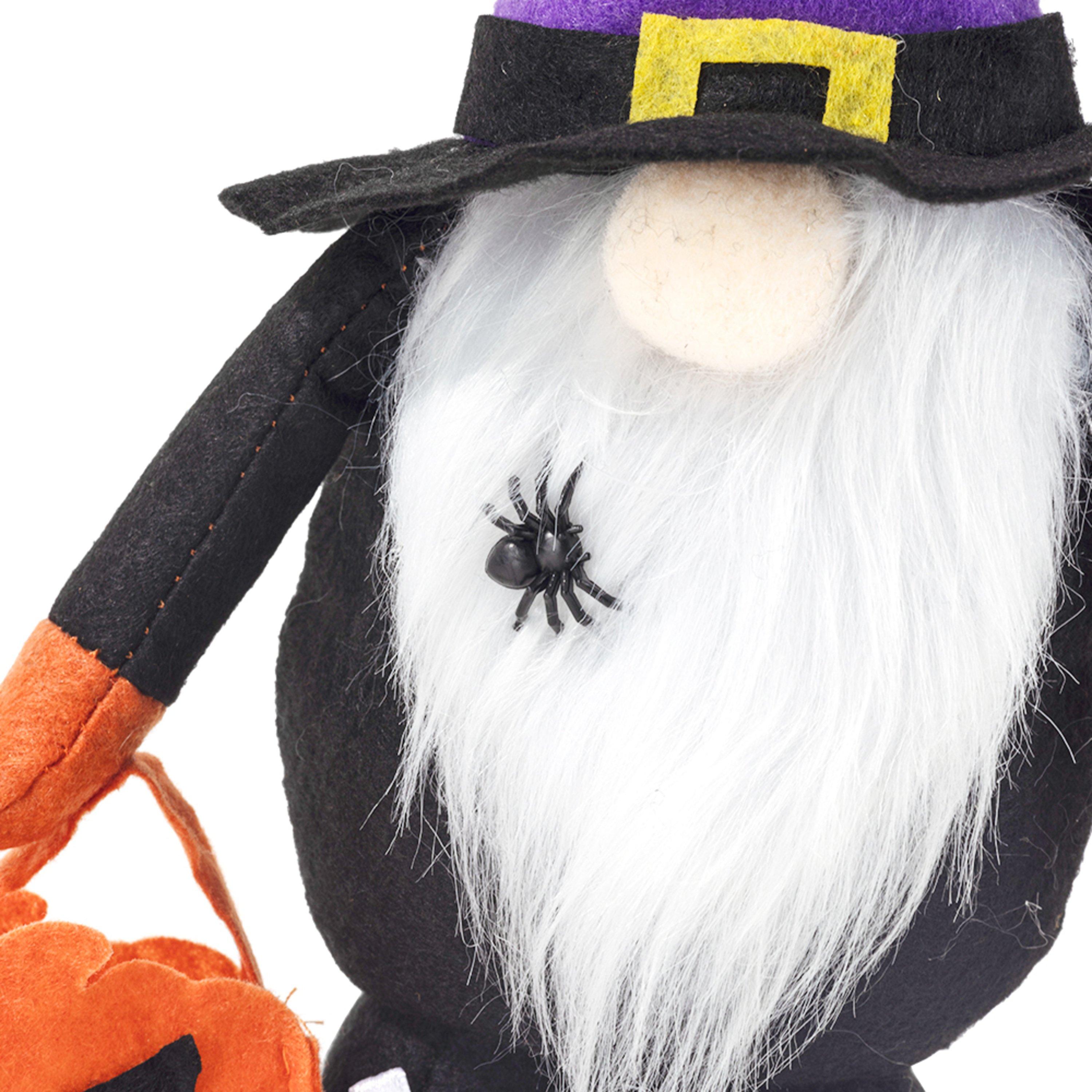 Blackpurple - LIFE IDEAS - 2 Pack Halloween Faceless Gnome Decor - 8