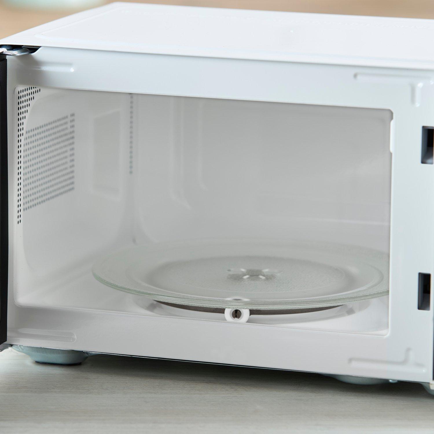 White - Tower - 20L 800W Microwave Manual Solo White - 7