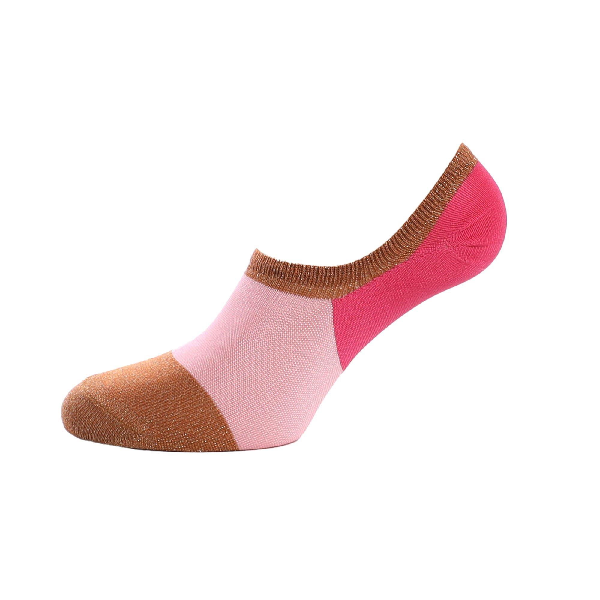 Orange - Happy Socks - Isa No Show Socks - 1