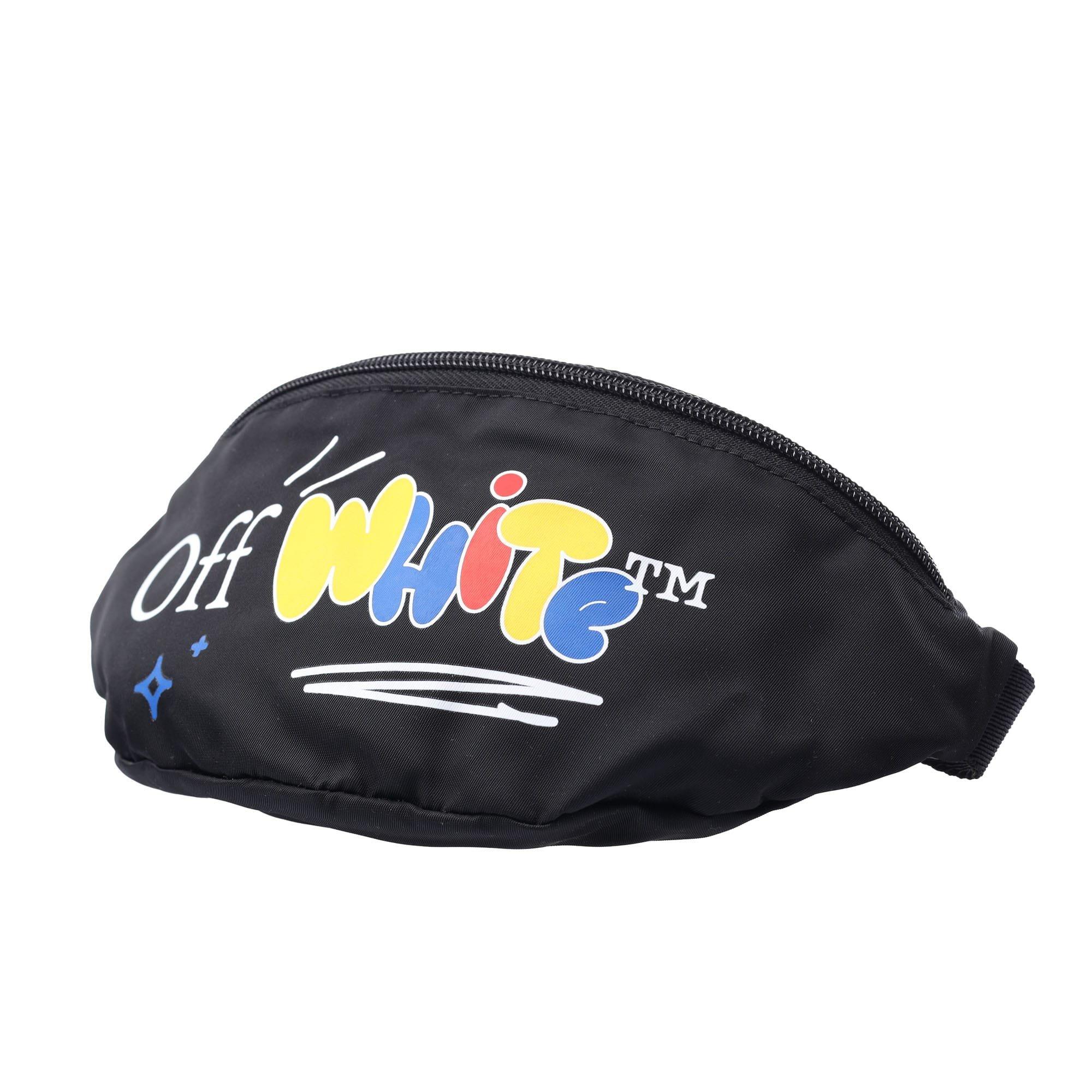 Black - Off White - Funny Fannypack - 2