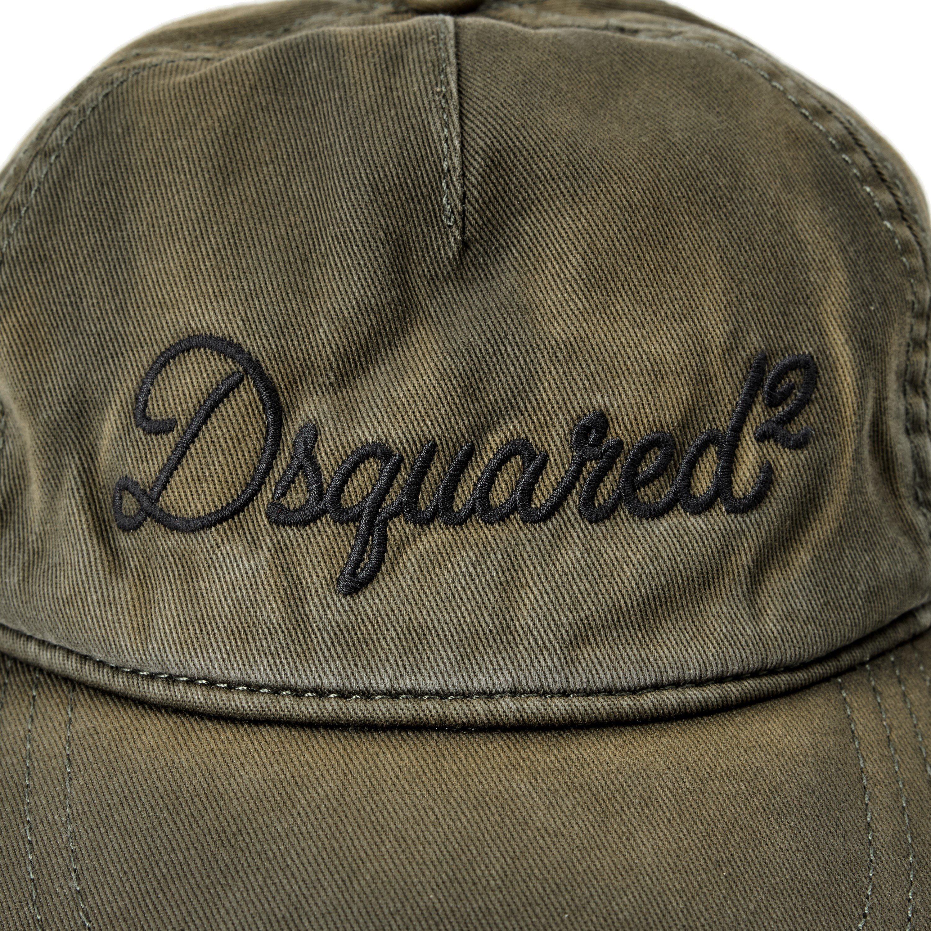 Green/Black - DSquared2 - DSQ Sig Baseball Cap Sn63 - 3