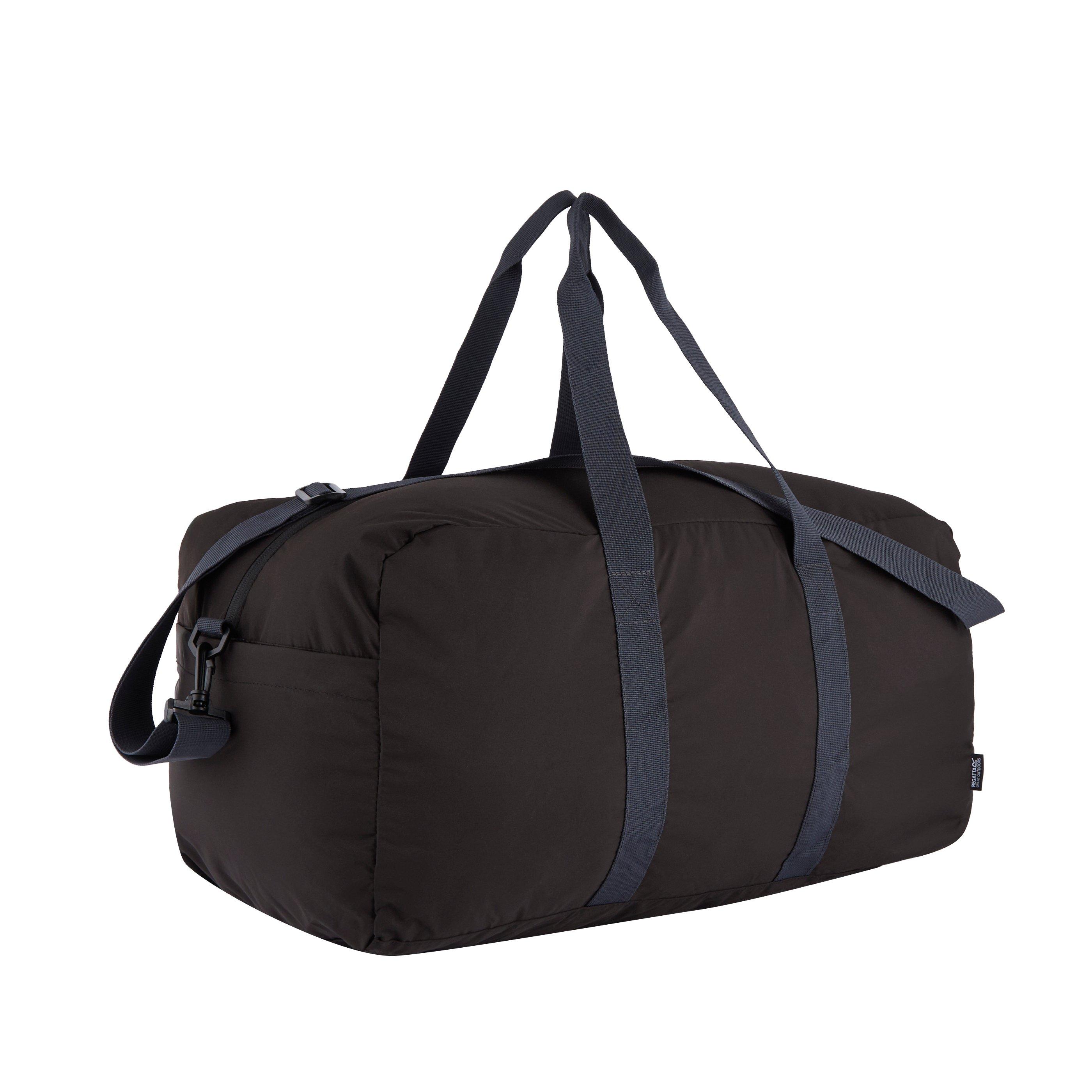 Black - Regatta - Ultralite 50L Water-Repellent  Duffle Bag - 3