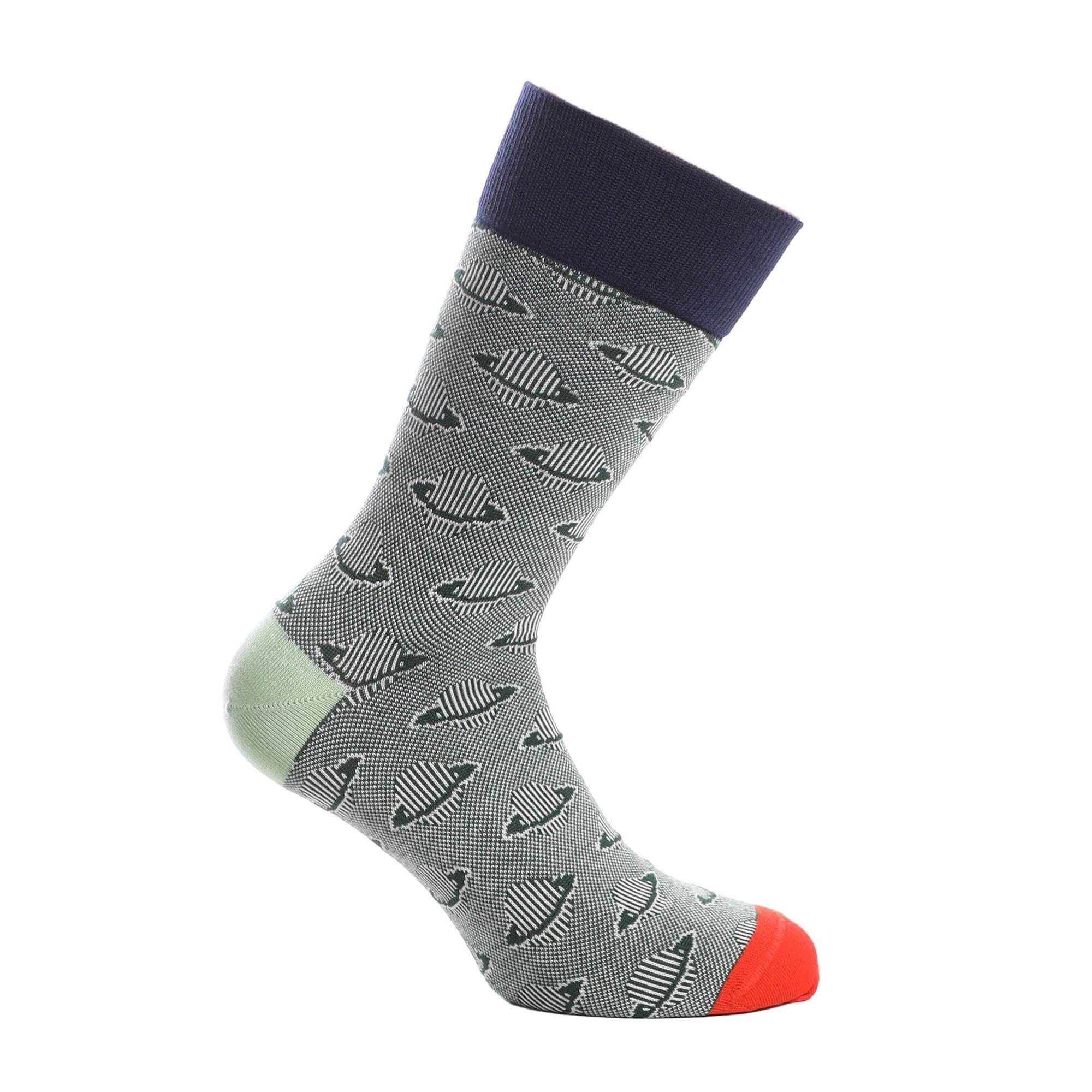 White - Happy Socks - Dressed Planet Socks - 2