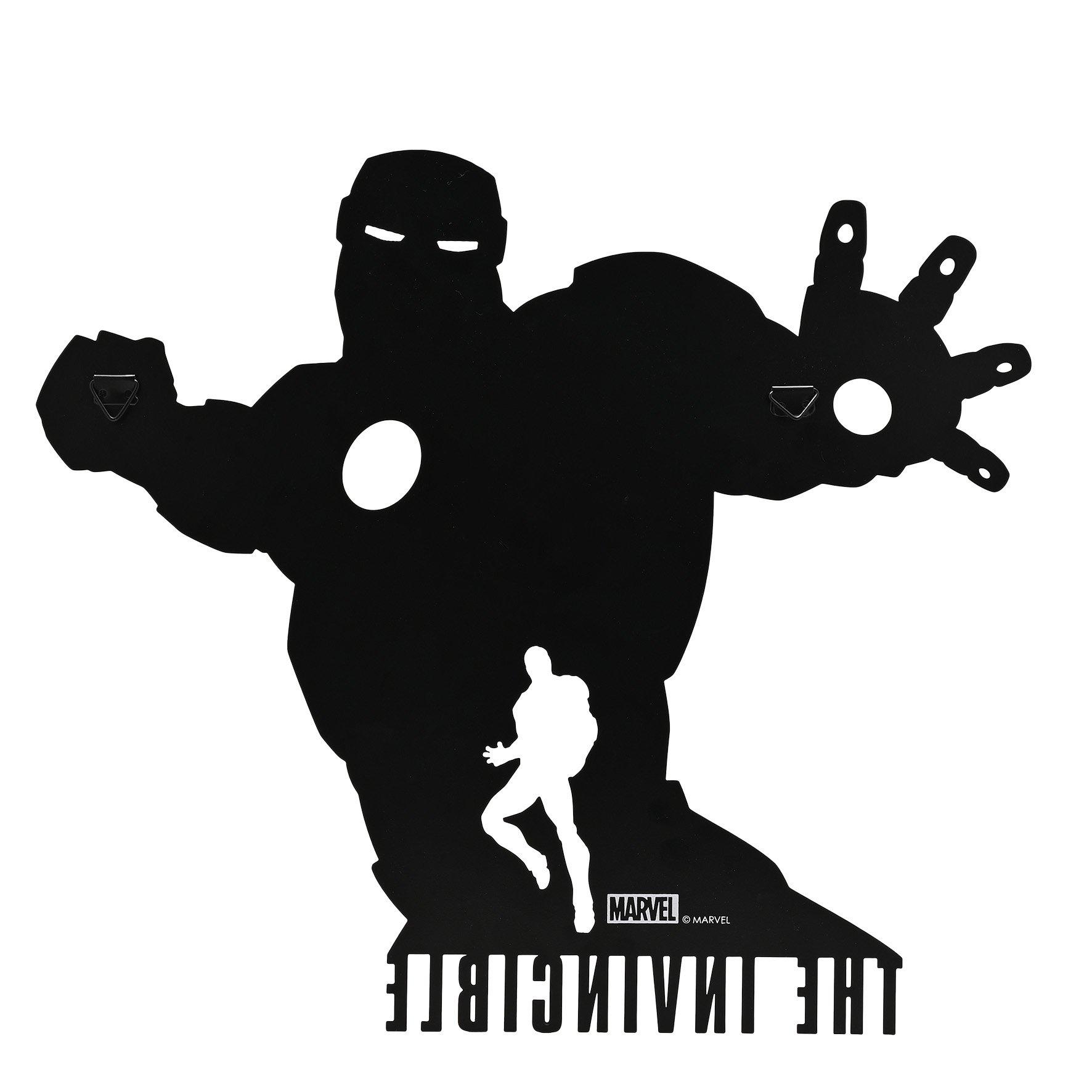 Black - Marvel - Marvel The Avengers Iron Man Wall Plaque - 3
