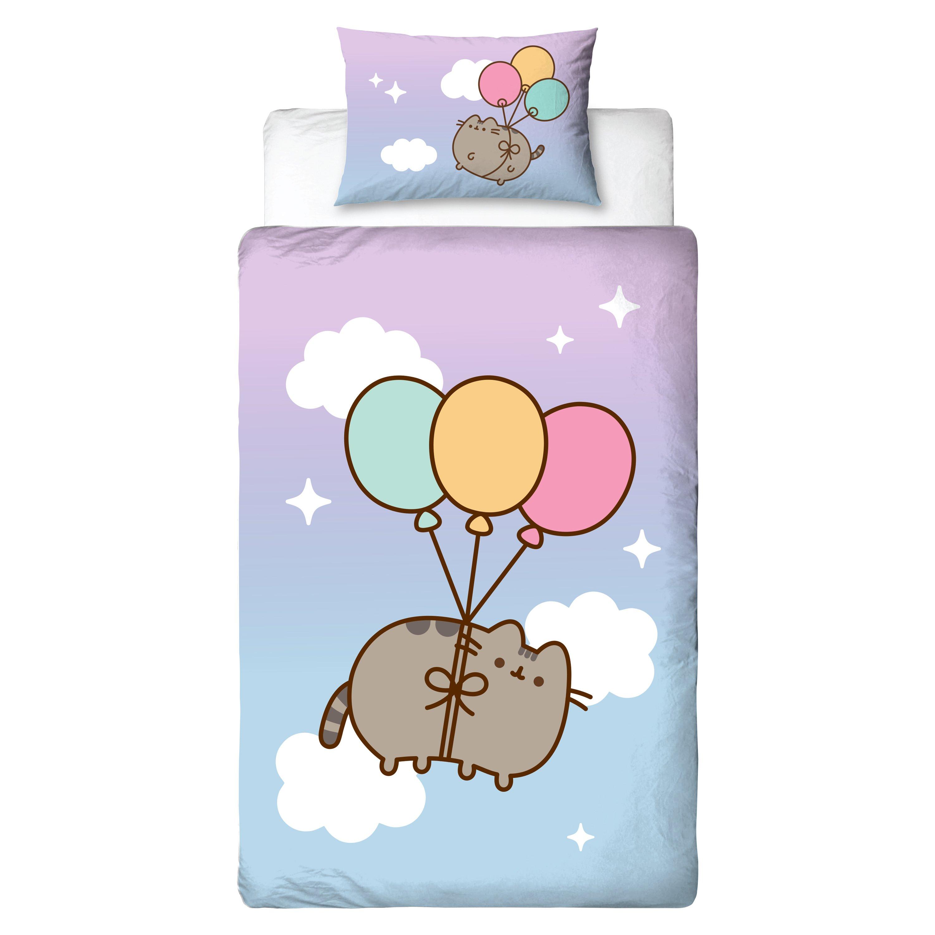 Purple - Pusheen - Pusheen Enjoy Single Duvet - 1