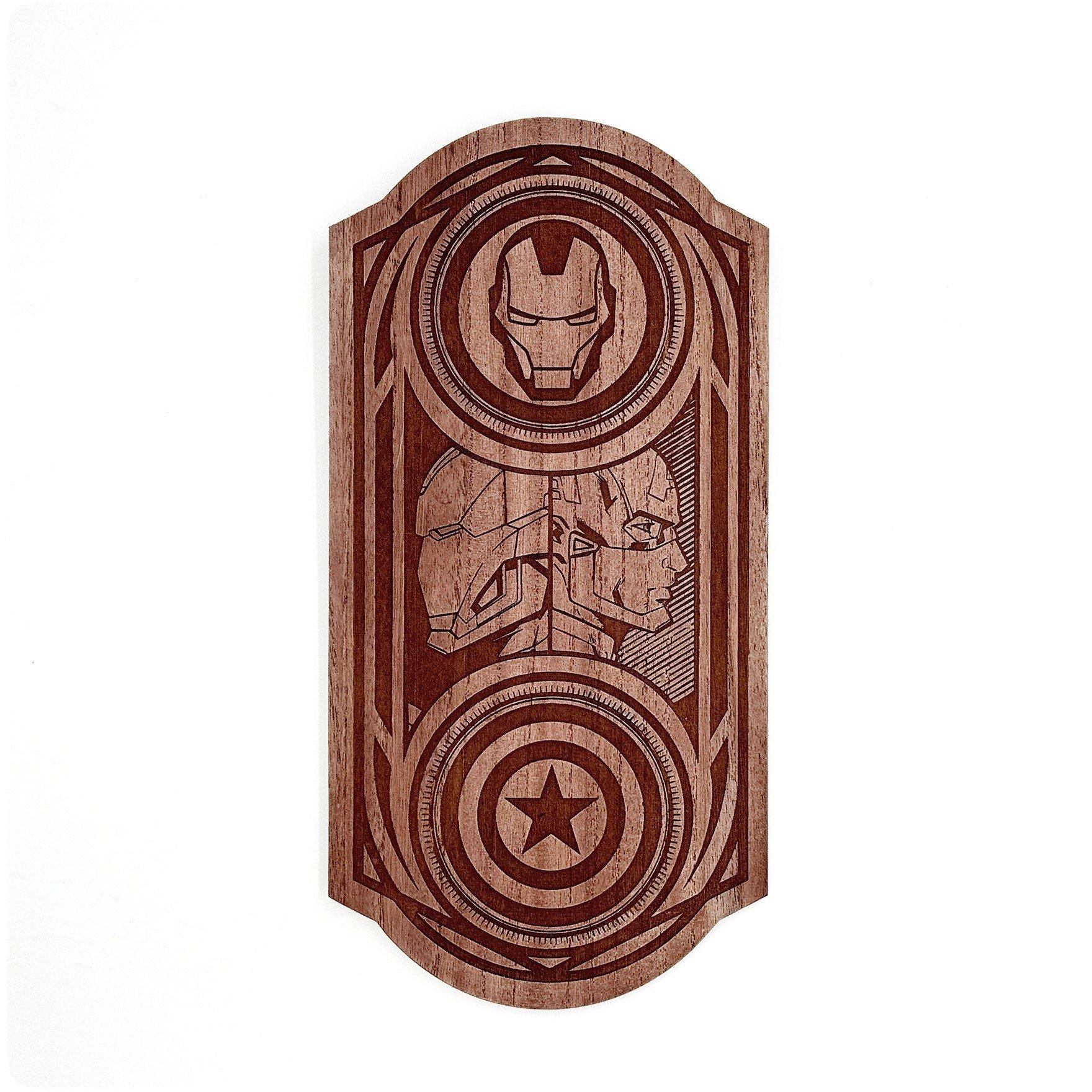 Brown - Marvel - Marvel The Avengers Wall Plaque - 2