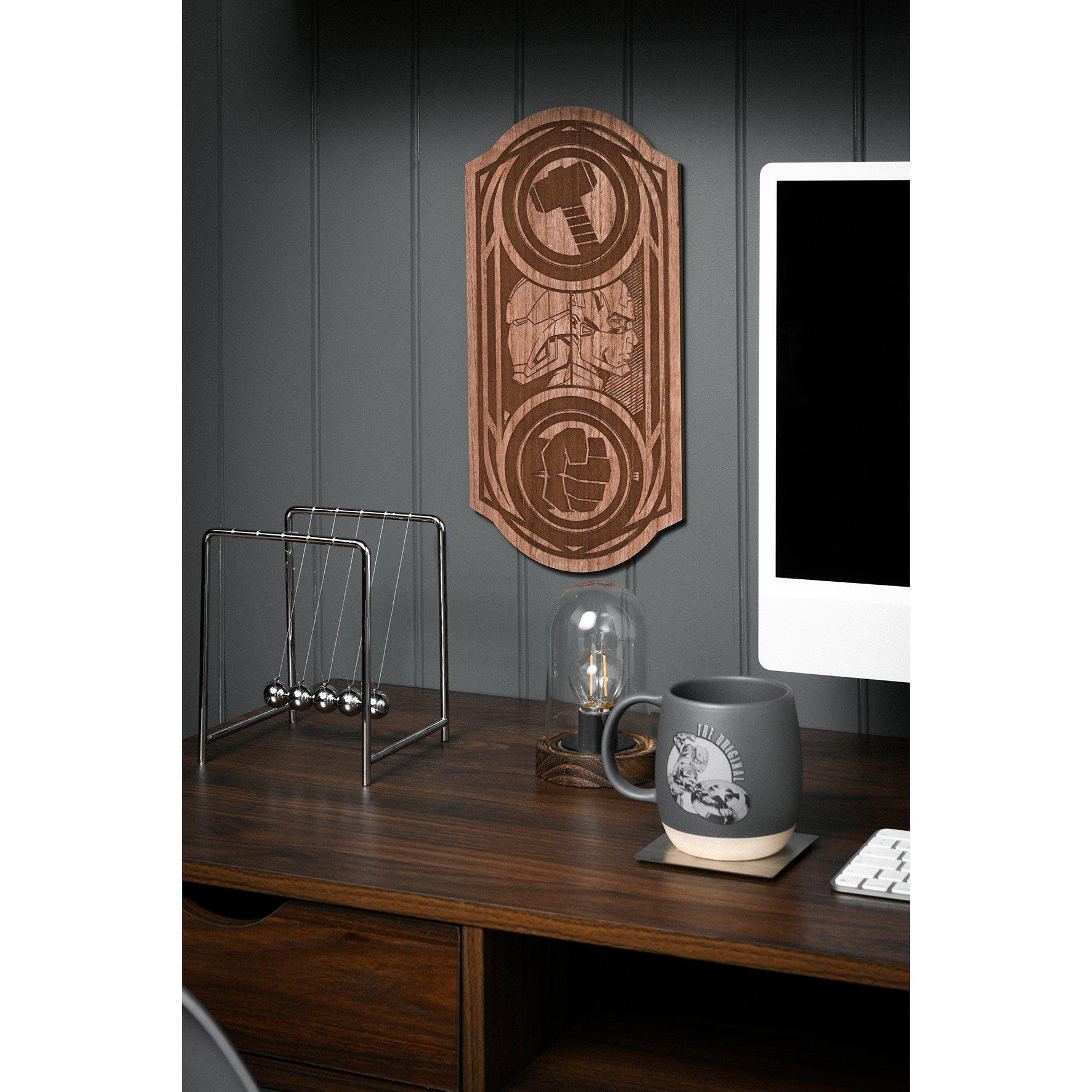 Brown - Marvel - Marvel The Avengers Wall Plaque - 4