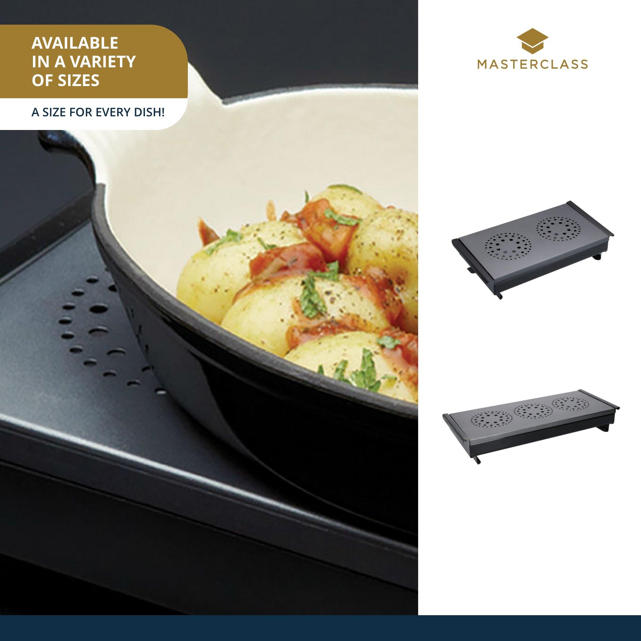 Black - MasterClass - MasterClass Double Light Food Warmer - 2