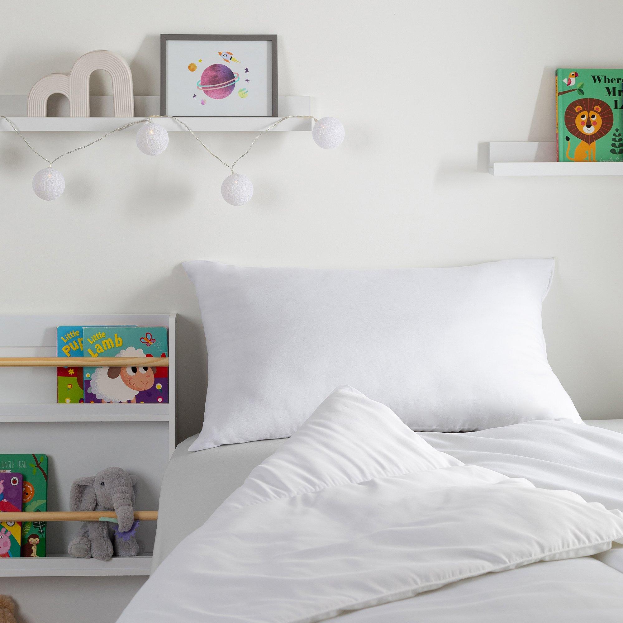 White - Slumberdown - Kids Anti Allergy Bedset, 7.5 Tog - 2