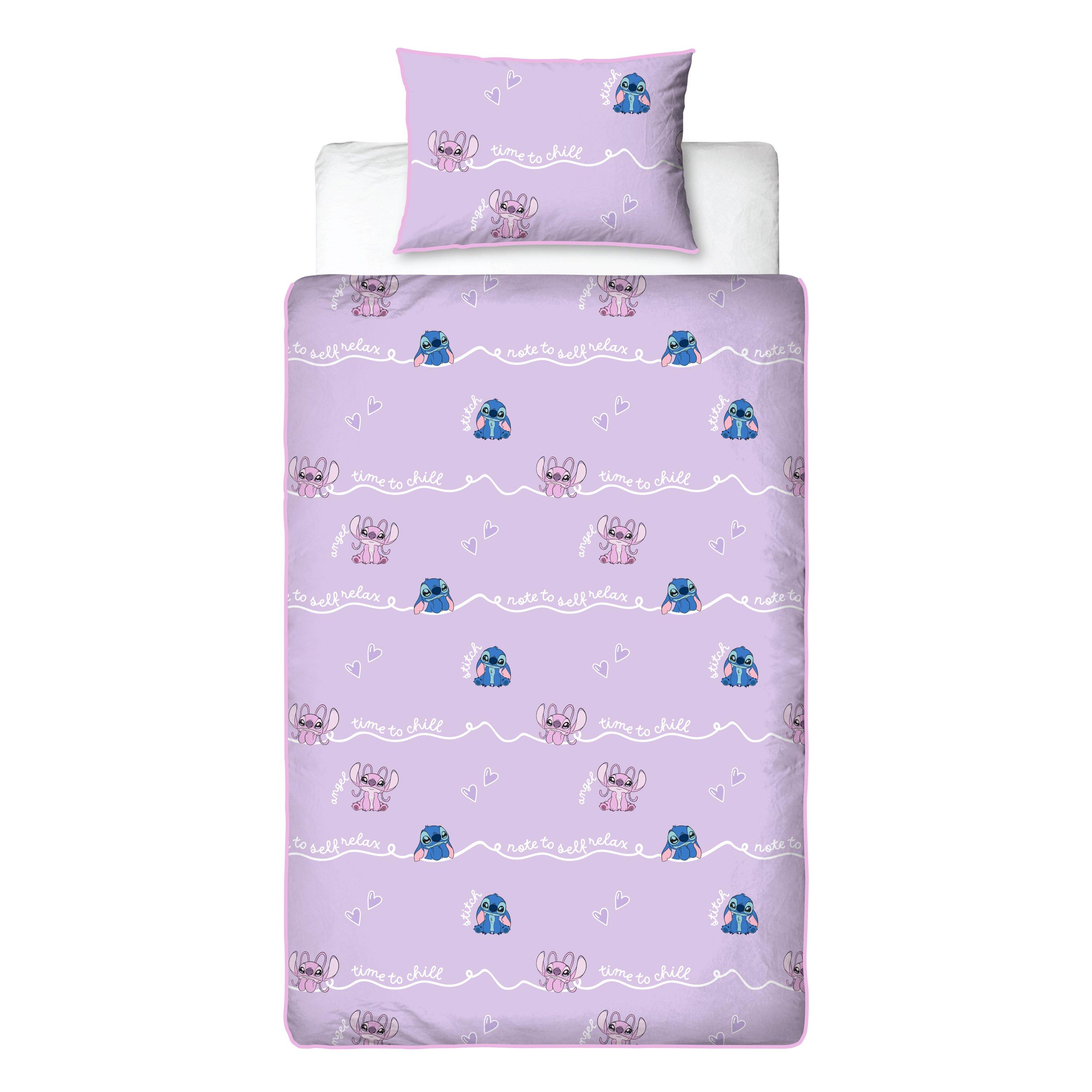 Purple - Disney Stitch - Lilo & Stitch Chill Single Duvet - 1