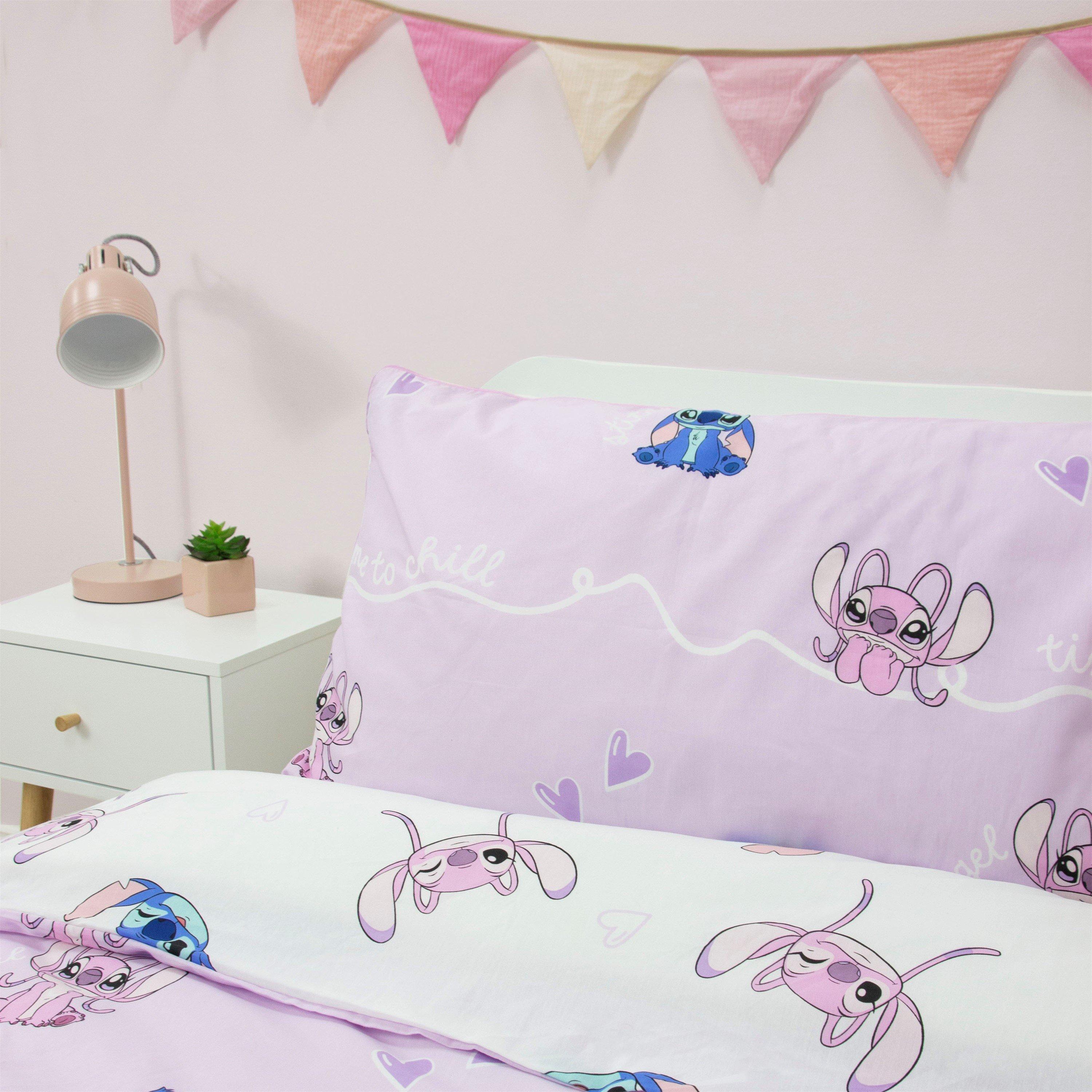Purple - Disney Stitch - Lilo & Stitch Chill Single Duvet - 6