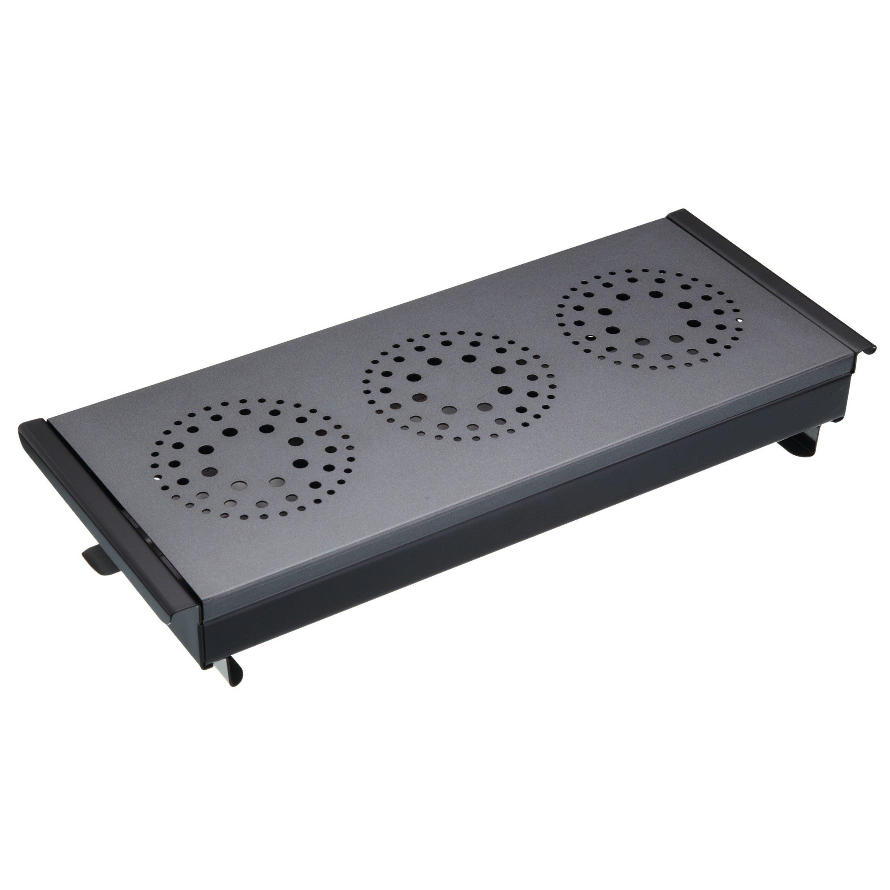 Masterclass  Three Light Food Warmer - Black - 43x17.3cm