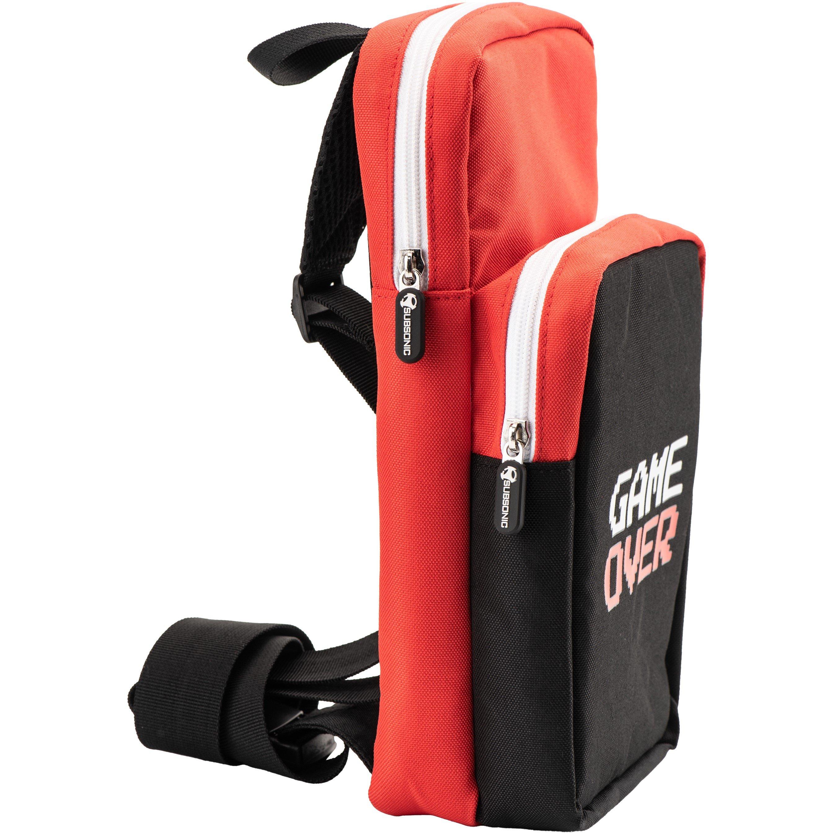 Black / Red - Subsonic - Shoulder Bag Carry Case For Nintendo Switch 2 - 2
