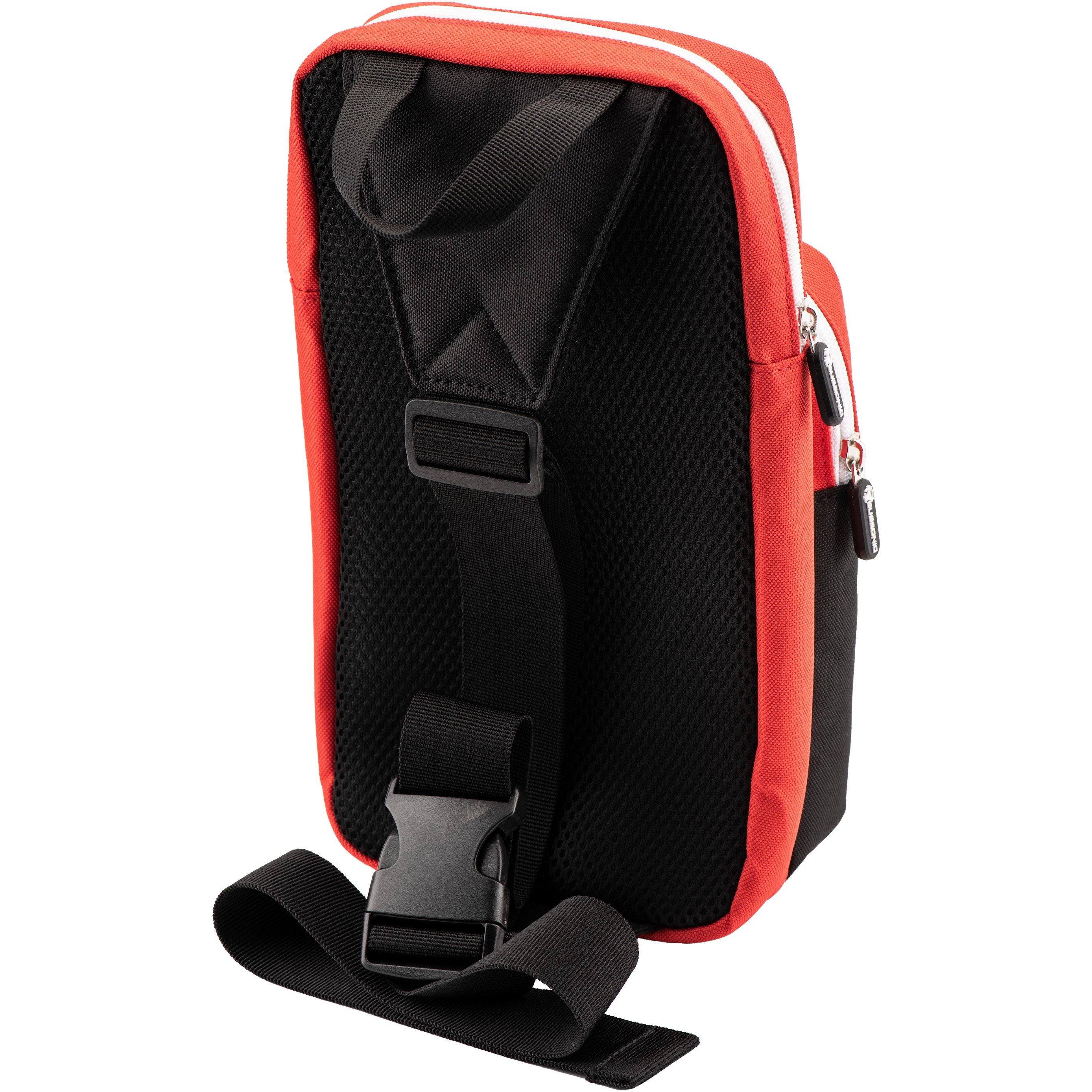 Black / Red - Subsonic - Shoulder Bag Carry Case For Nintendo Switch 2 - 3