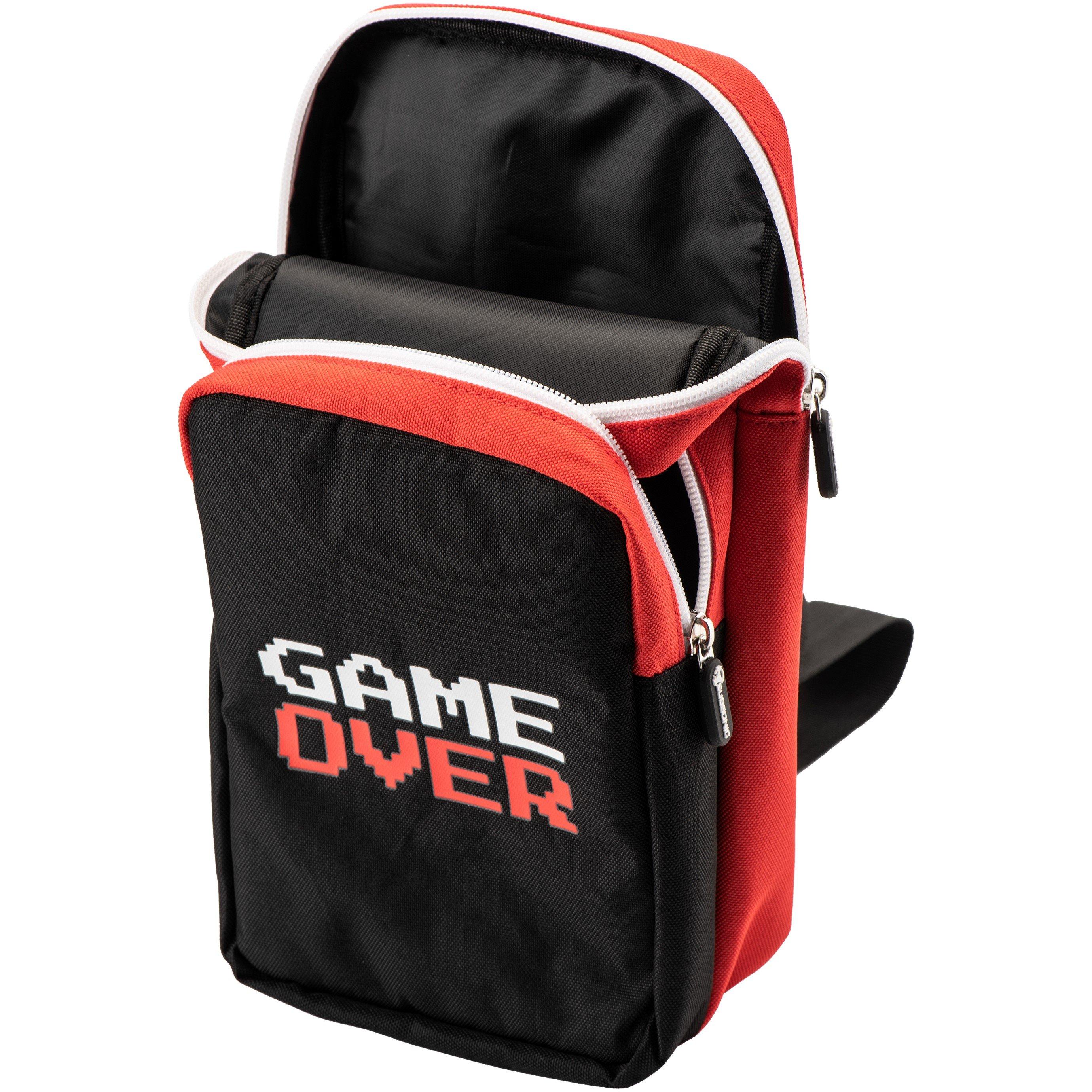 Black / Red - Subsonic - Shoulder Bag Carry Case For Nintendo Switch 2 - 4