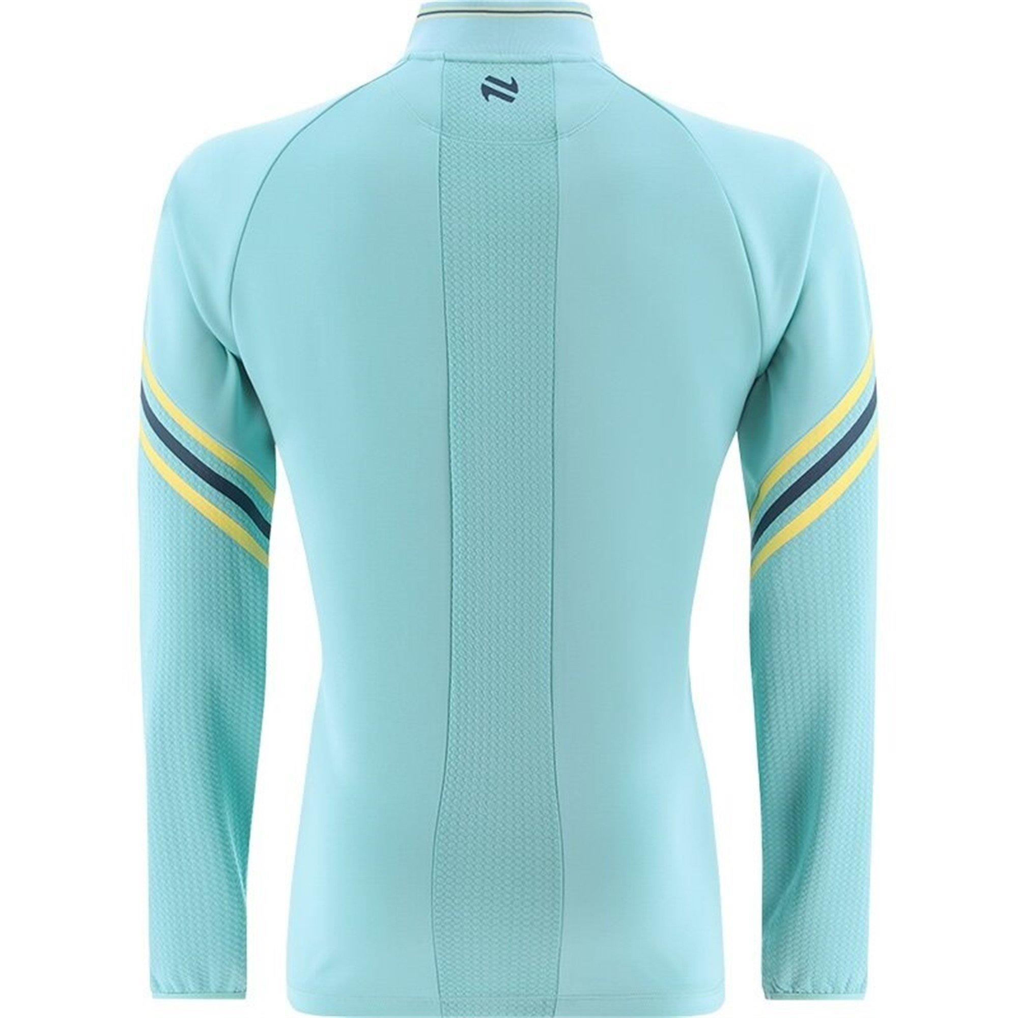 Blue/Sun/Teal - ONeills - Roscommon Weston Half Zip Hybrid Top Senior - 2