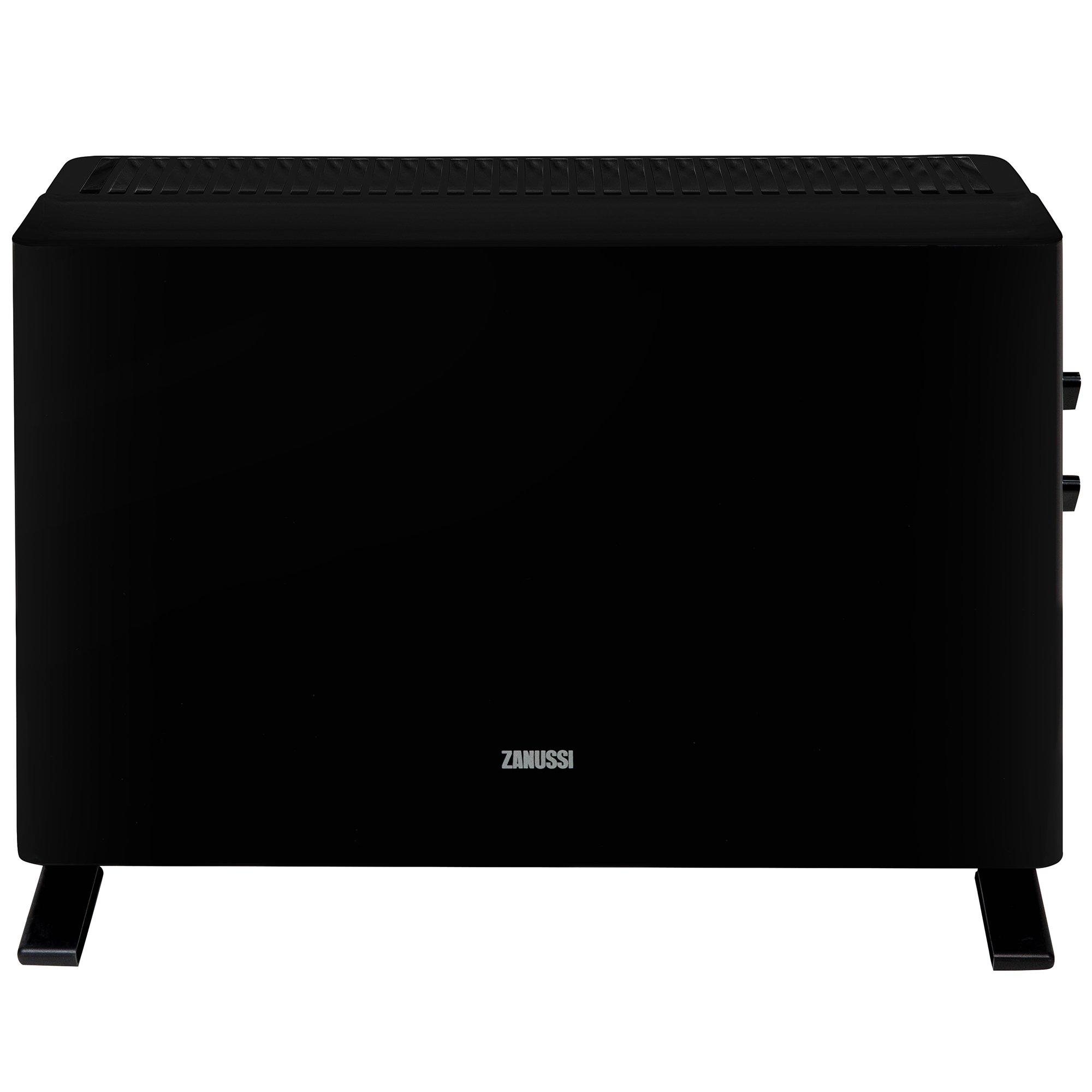 Black - Zanussi - ZCVH4004B 2kW Convection Heater - 1
