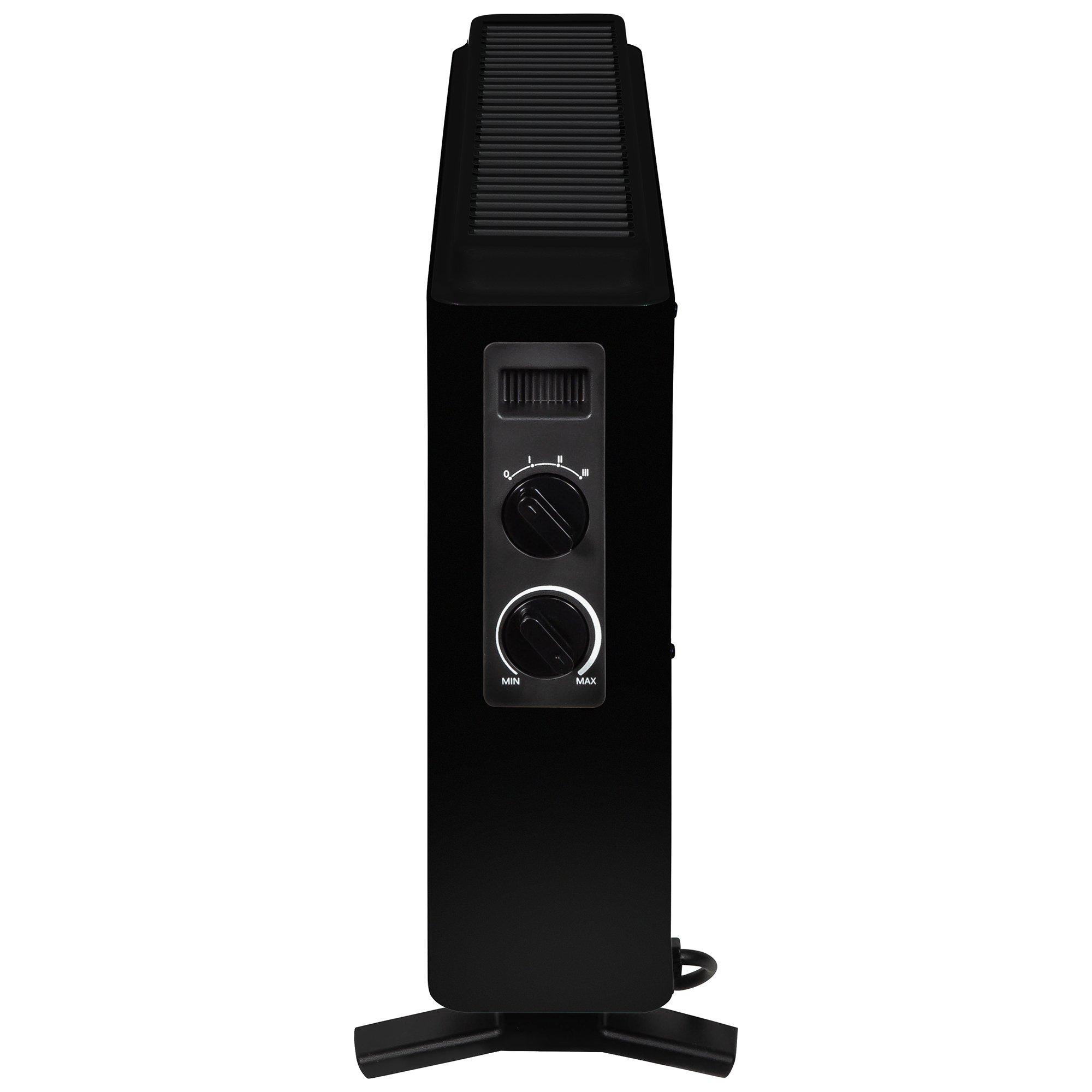 Black - Zanussi - ZCVH4004B 2kW Convection Heater - 8