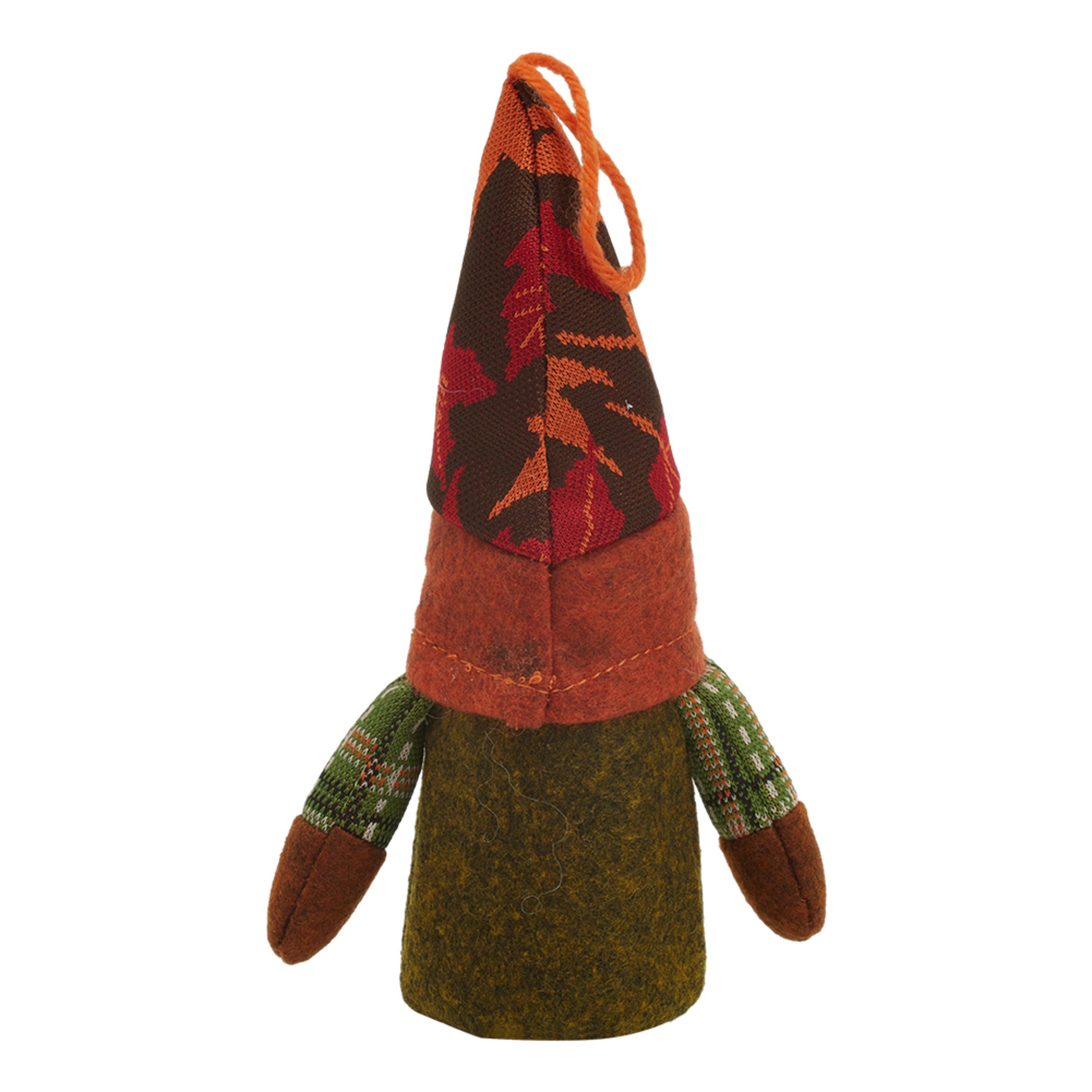 Orange - LIFE IDEAS - LED Thanksgiving Harvest Maple Gnome Plush Doll - 6