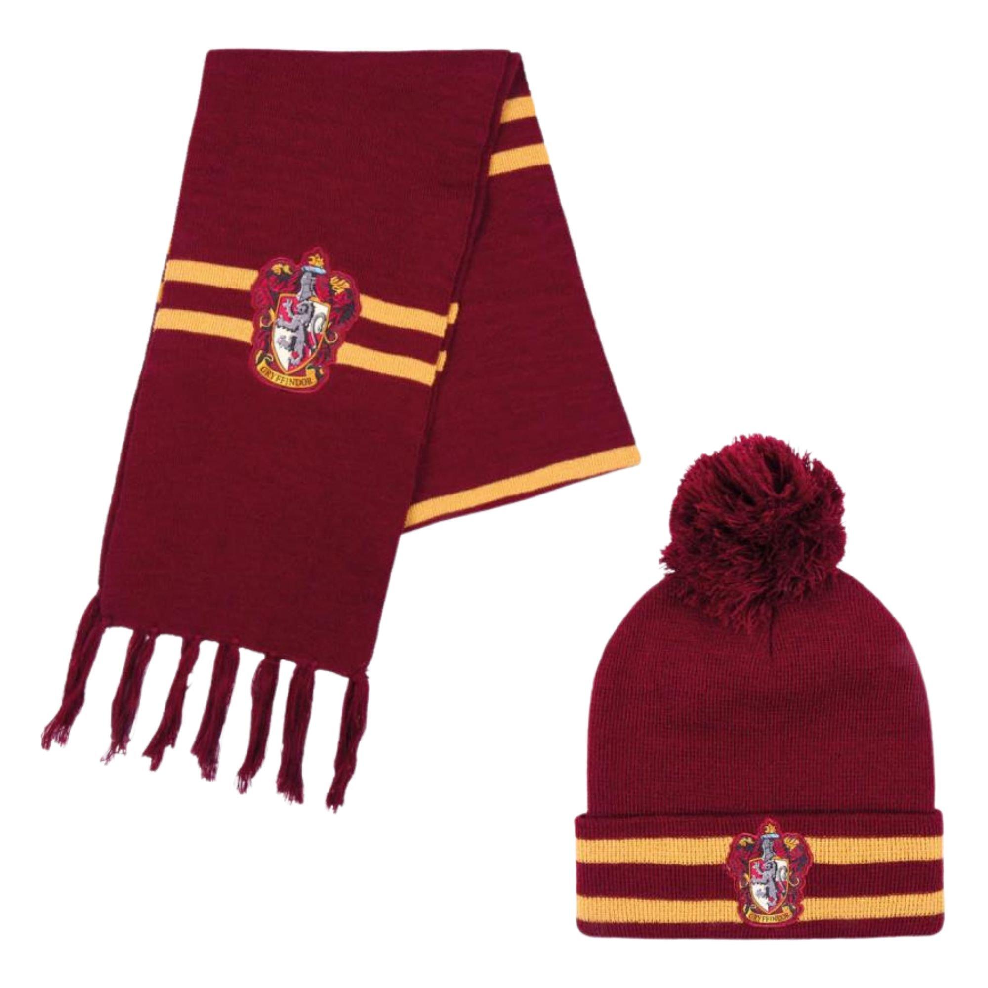 Red - Harry Potter - Harry Potter Hat & Scarf 2 Piece Set - 1