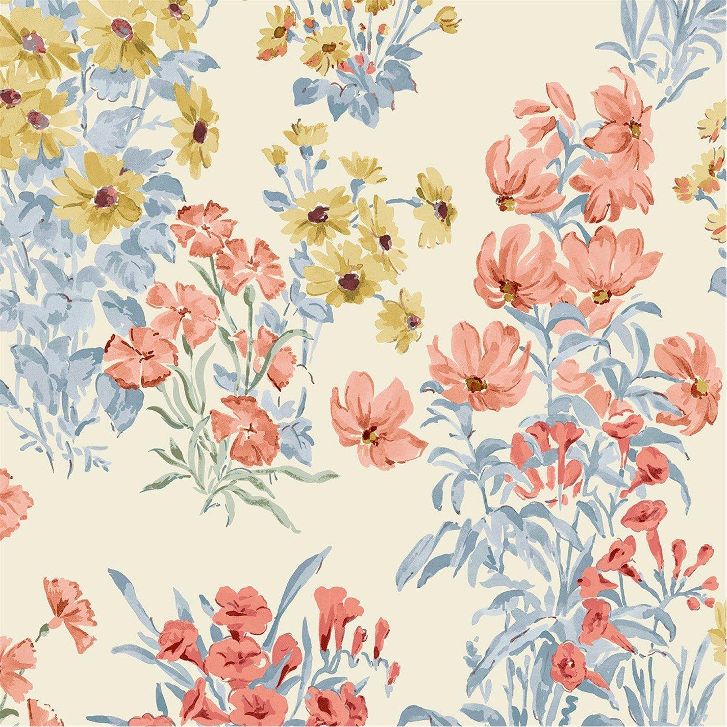 Ochre - Laura Ashley - Megan Ochre Yellow Wallpaper - 2
