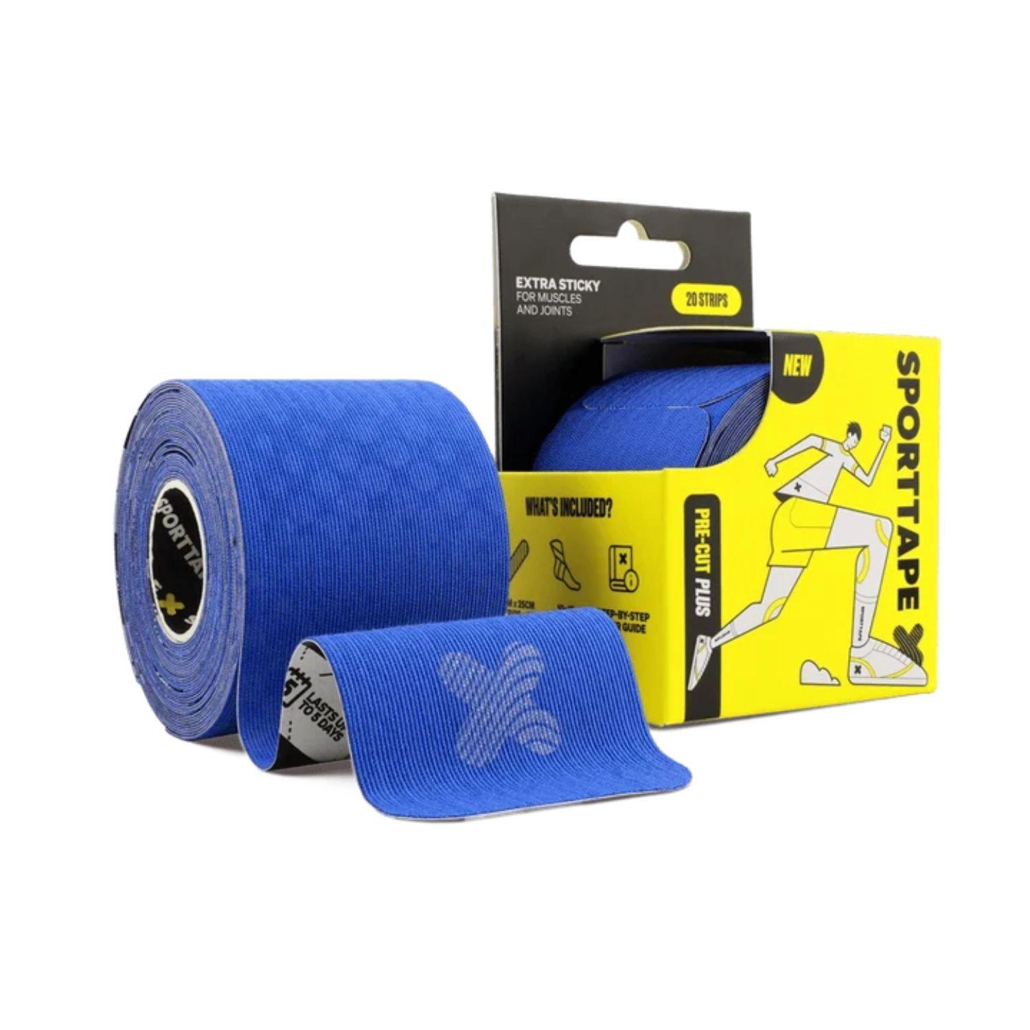 Pre-Cut Plus Kinesiology Tape - 20 Strips