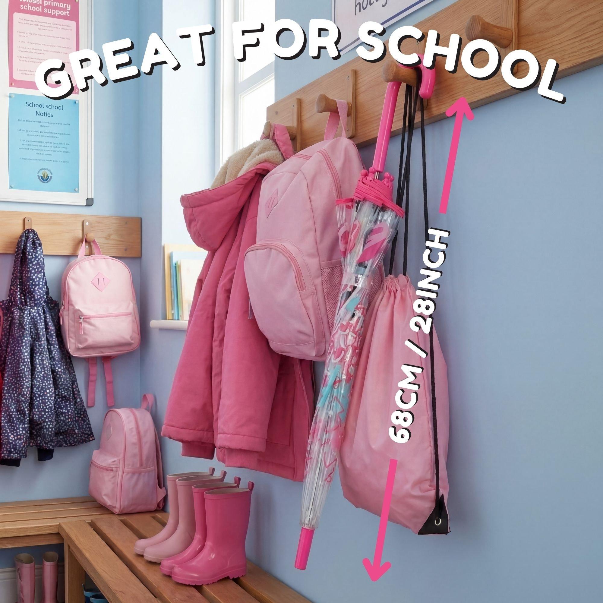 Pink - Barbie - Barbie Transparent Bell Umbrella 19 Inch - 4