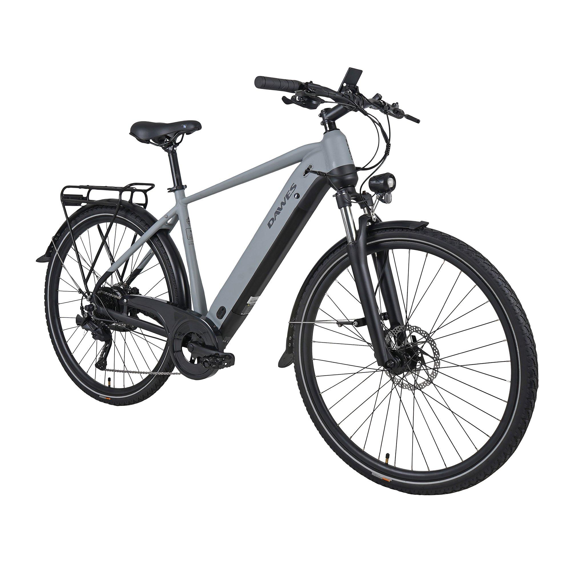Grey - Dawes - Dawes Spire 2.0 Cross Bar Cues Electric Bike - 2