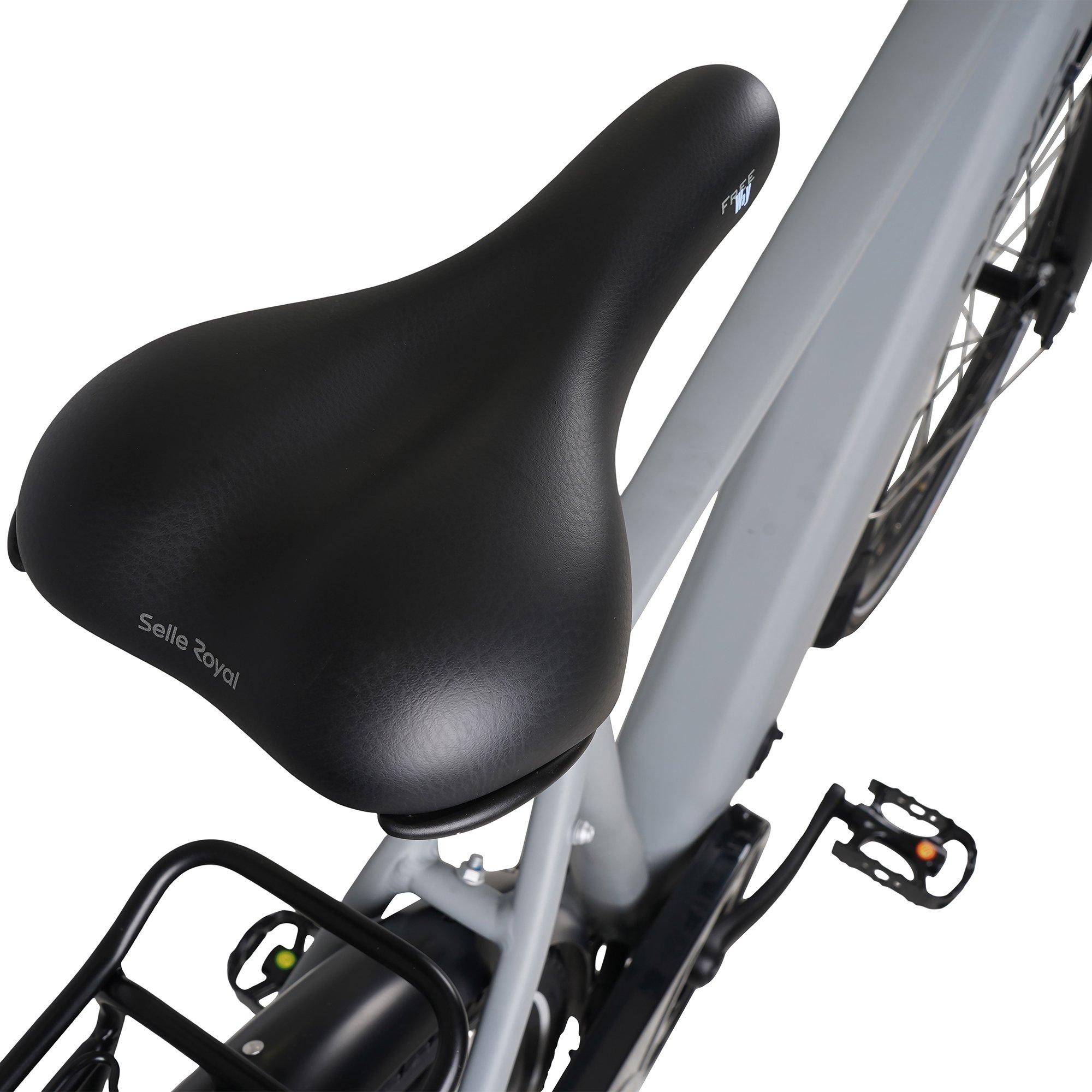 Grey - Dawes - Dawes Spire 2.0 Cross Bar Cues Electric Bike - 7