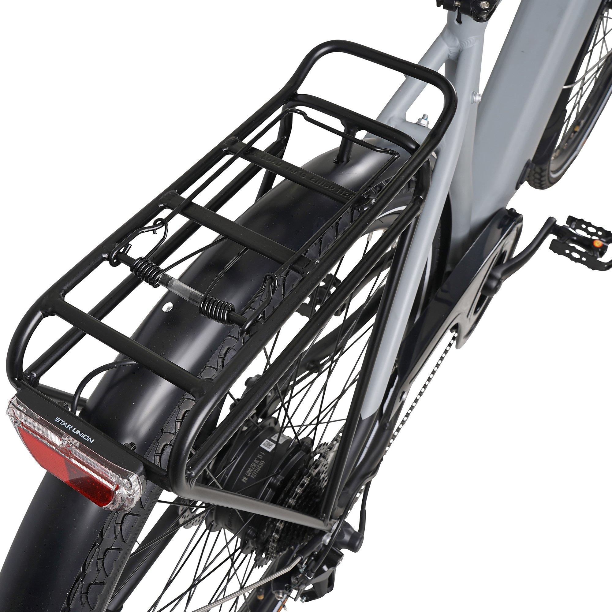 Grey - Dawes - Dawes Spire 2.0 Cross Bar Cues Electric Bike - 8