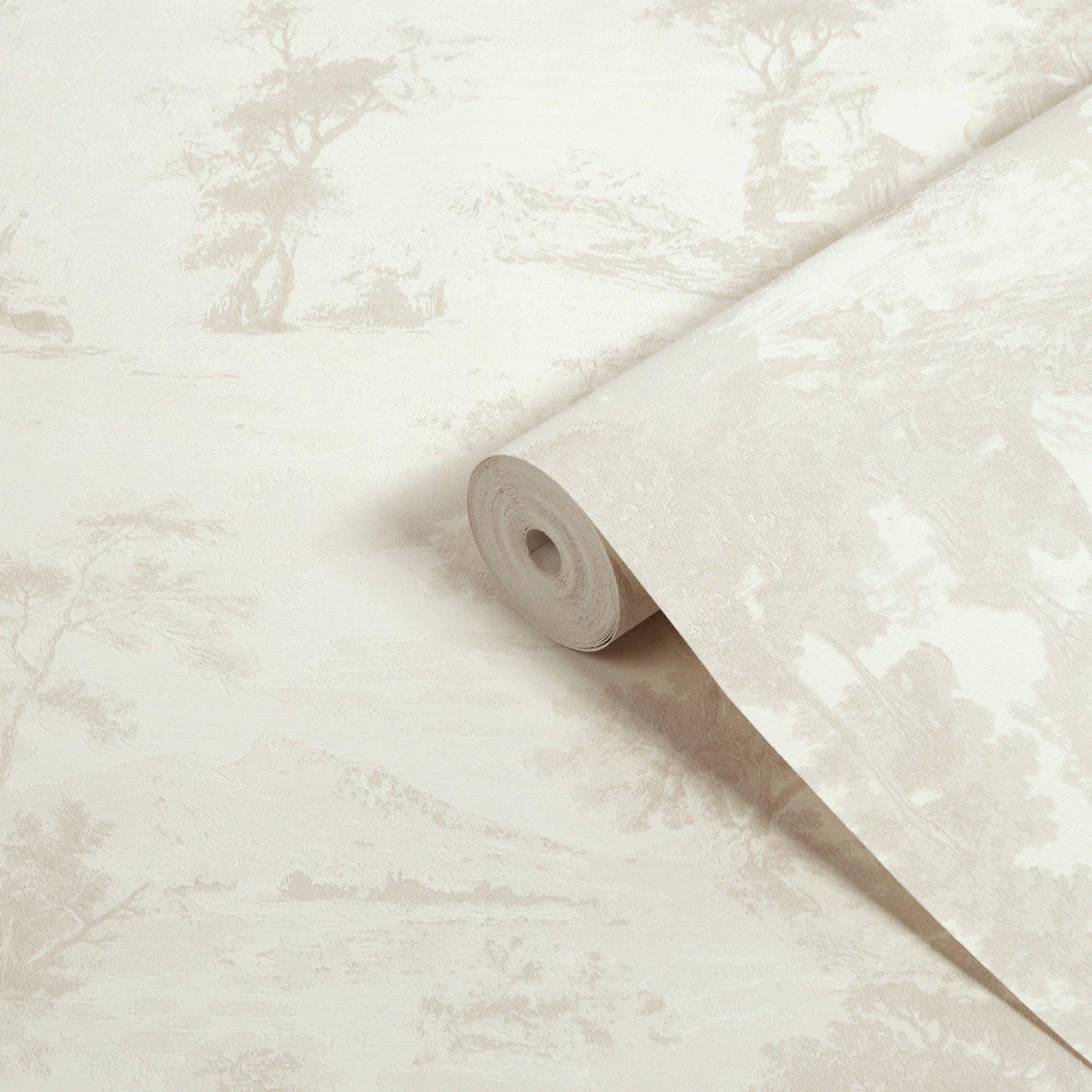 White - Boutique - Boutique Shibui Forest Pearl Wallpaper - 3