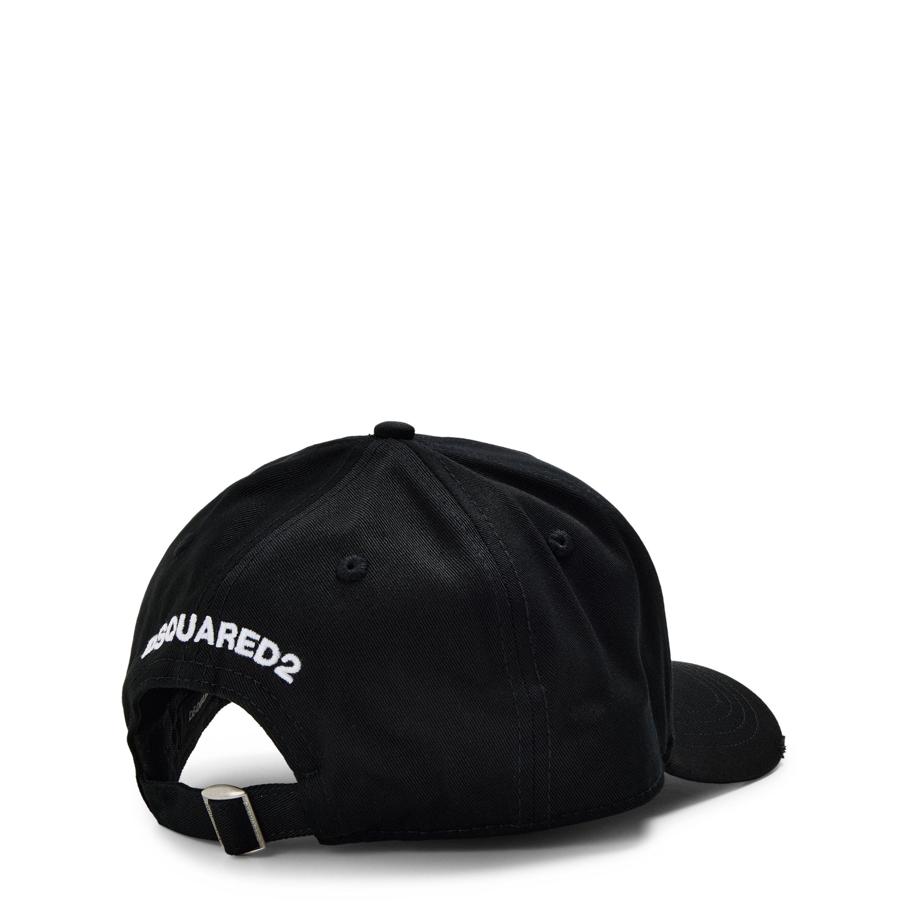 Black - DSquared2 - DSQ Iconique Cap Sn63 - 2