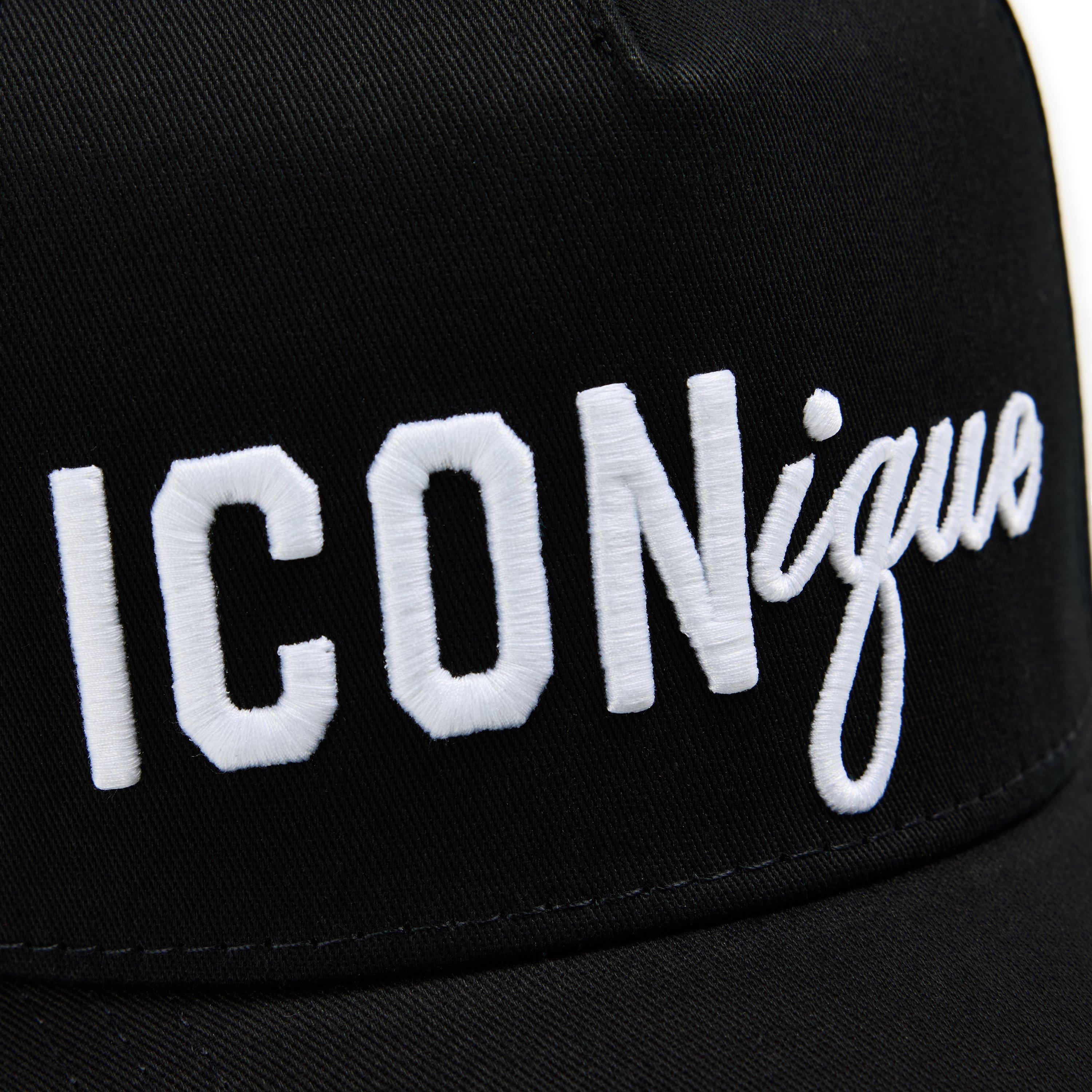 Black - DSquared2 - DSQ Iconique Cap Sn63 - 4