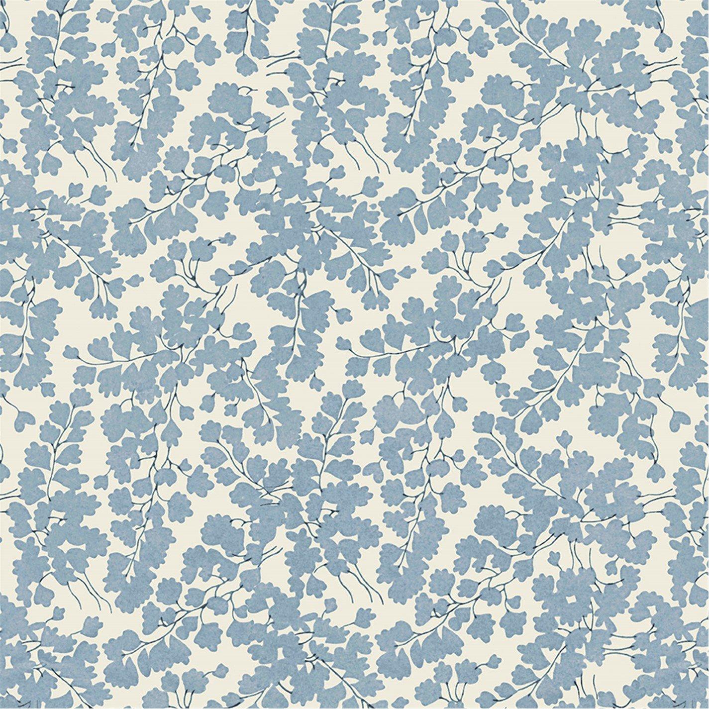 Newport Blue - Laura Ashley - Cariad Spray Newport Blue Wallpaper - 2